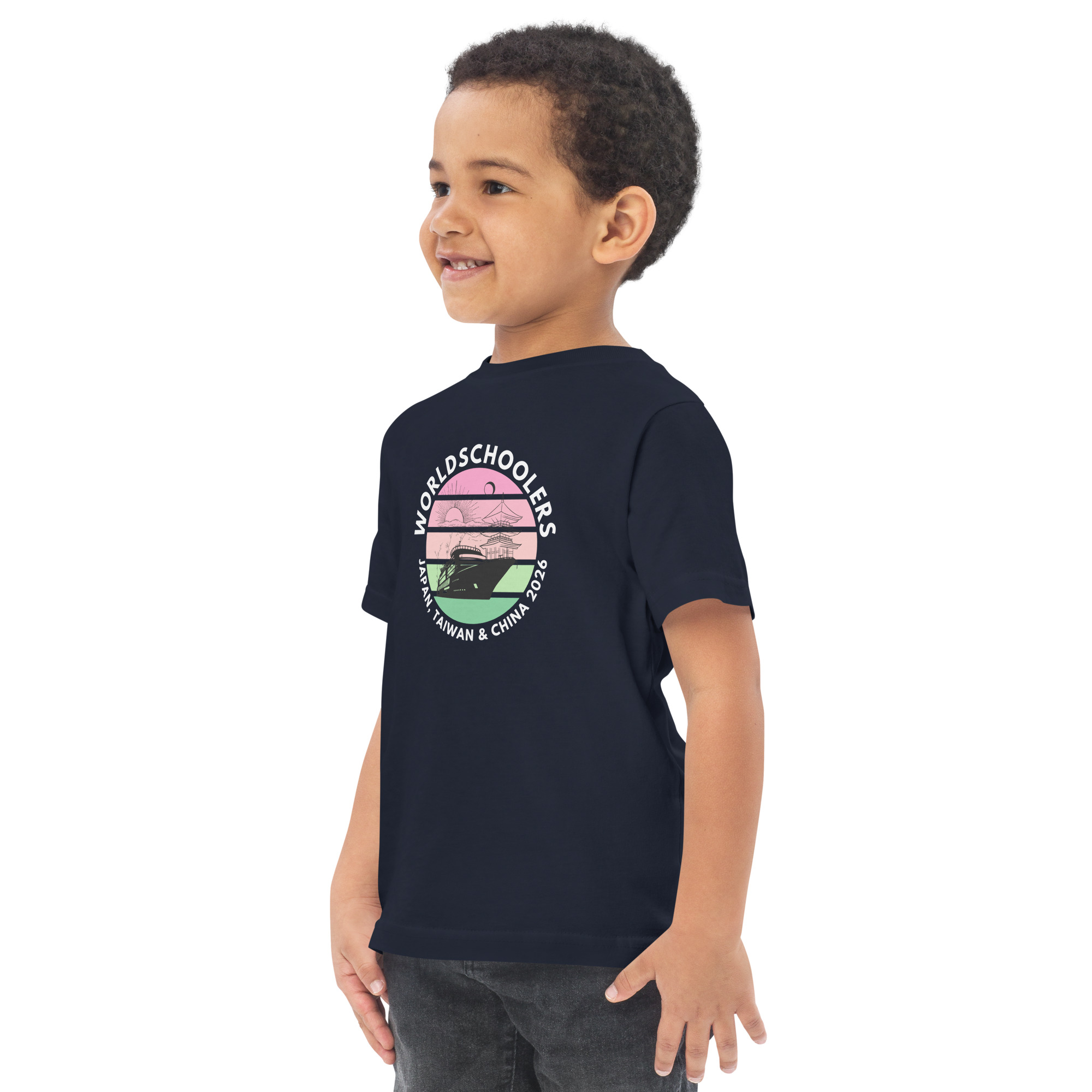 Japan, Taiwan & China | Toddler jersey t-shirt