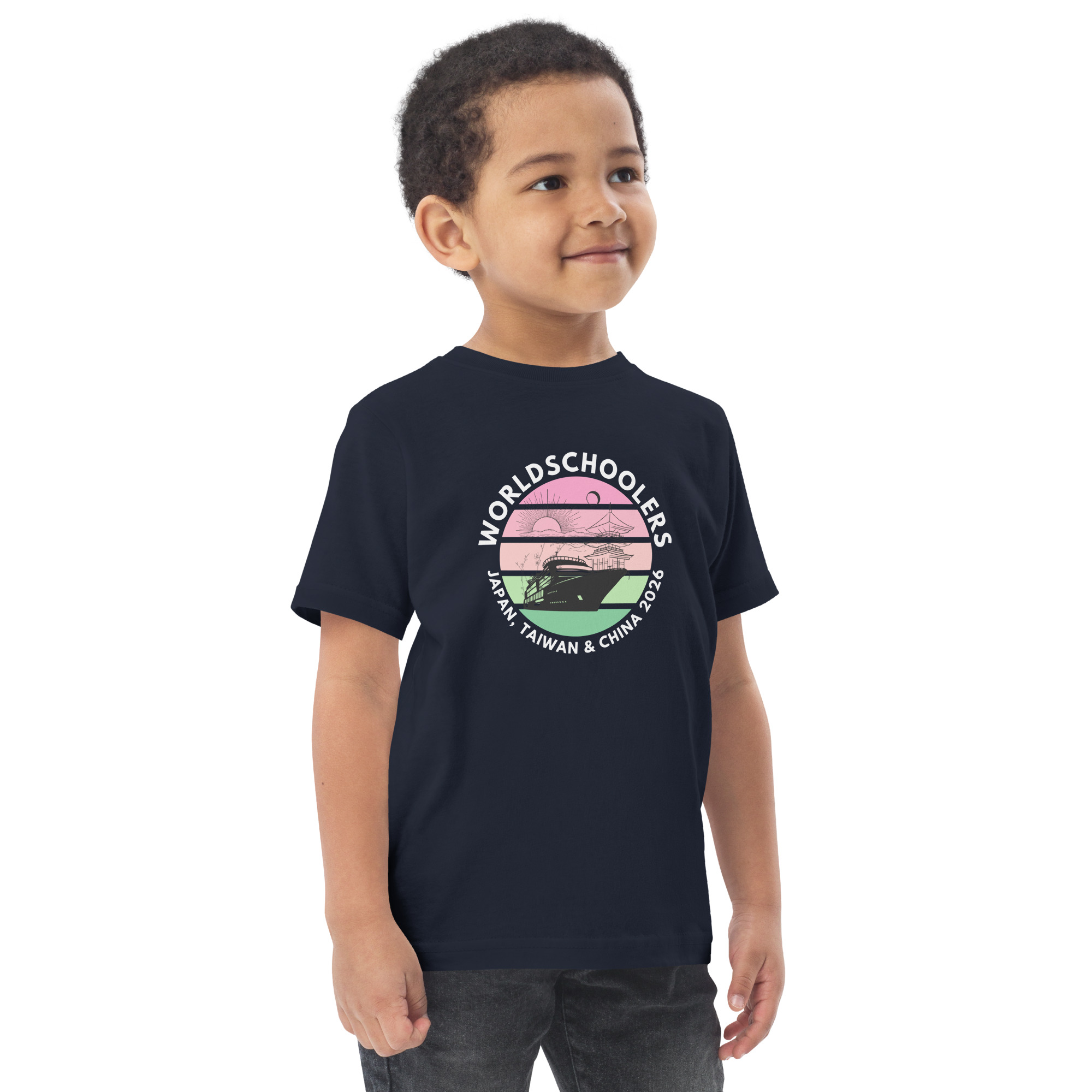 Japan, Taiwan & China | Toddler jersey t-shirt