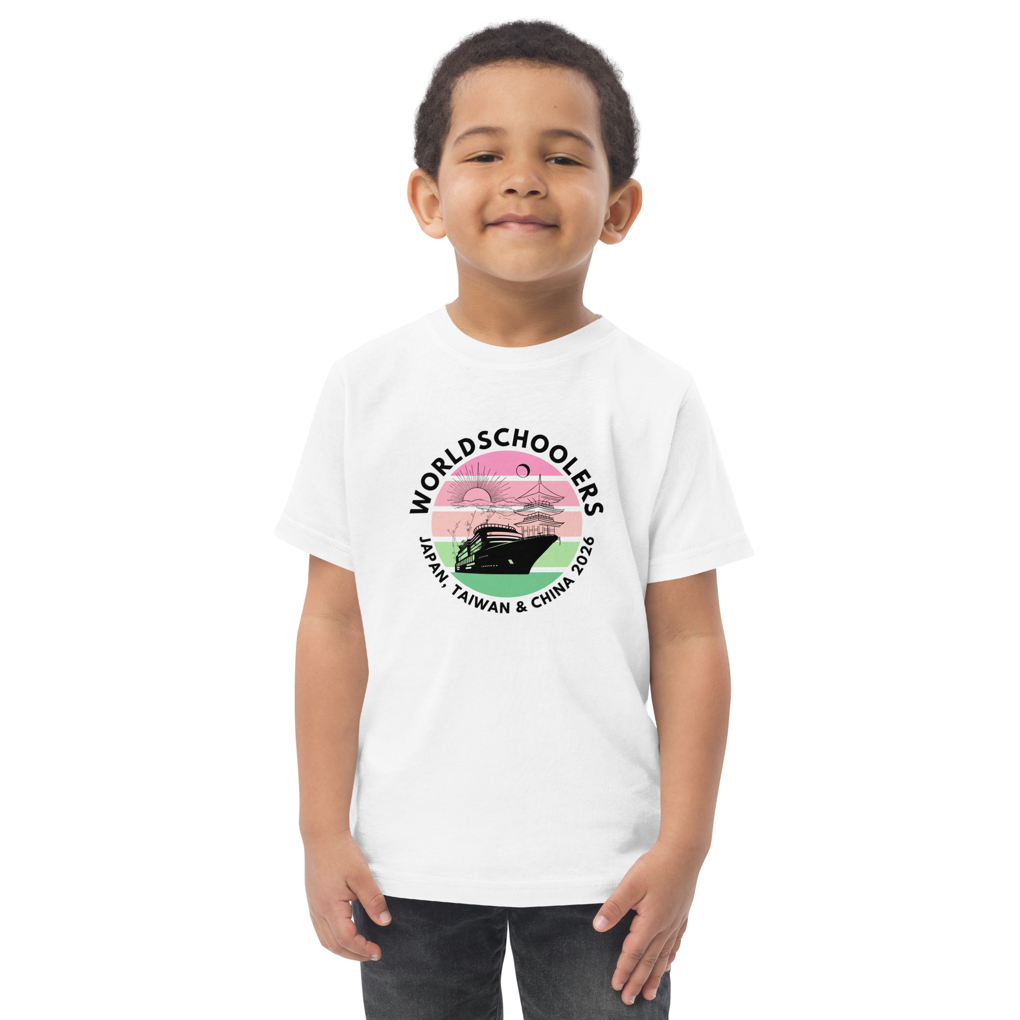 Japan, Taiwan & China | Toddler jersey t-shirt