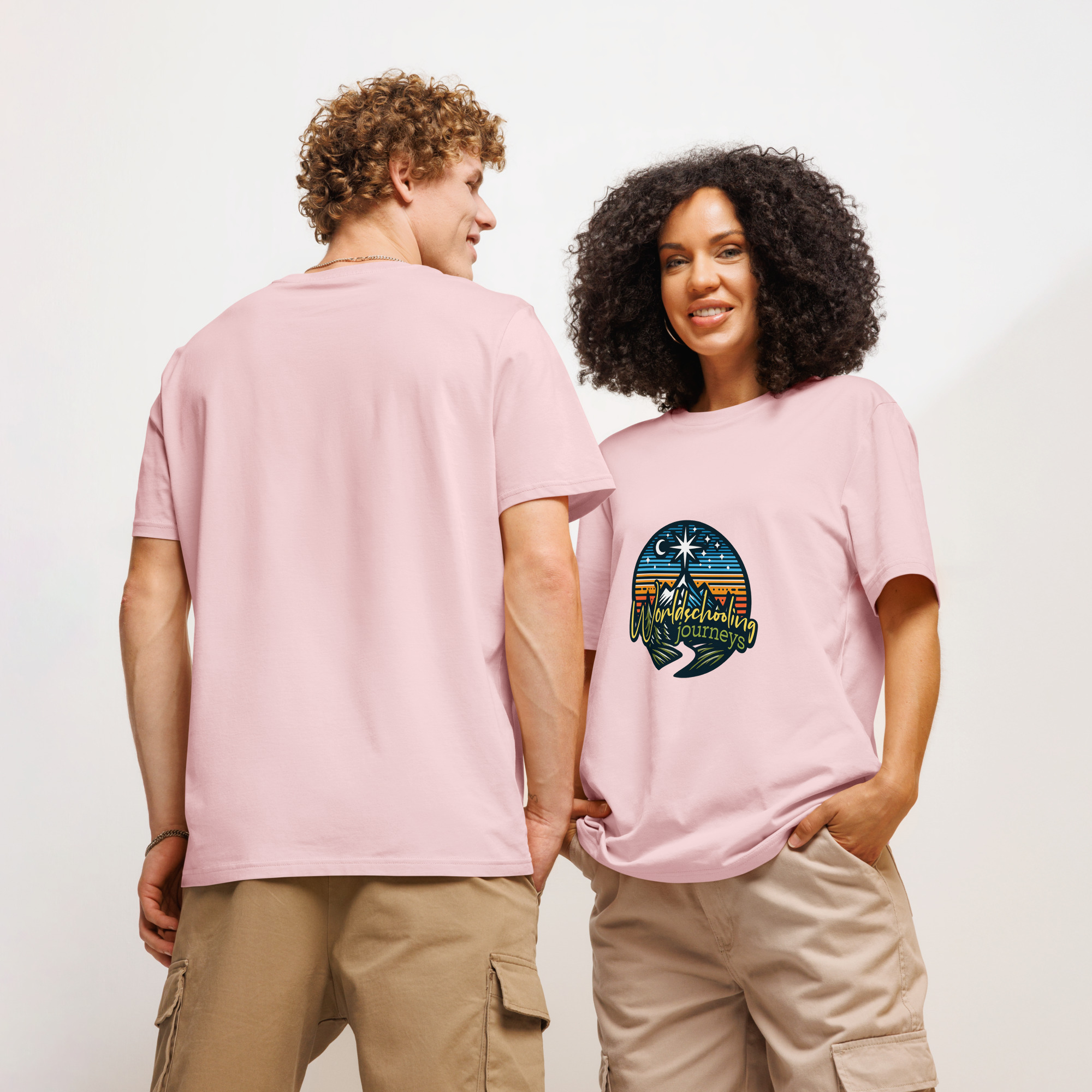 Worldschooling Journeys | Unisex organic t-shirt