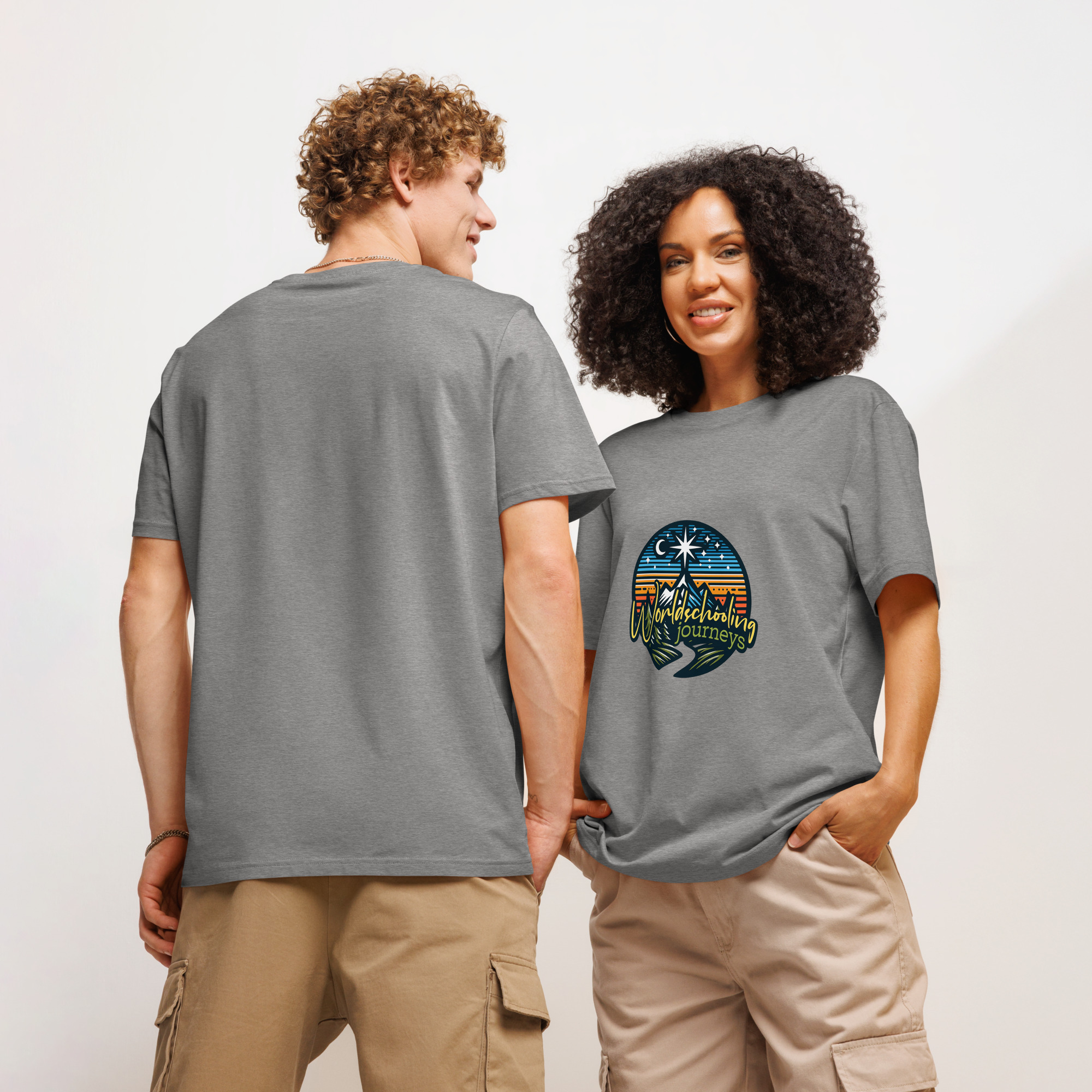 Worldschooling Journeys | Unisex organic t-shirt