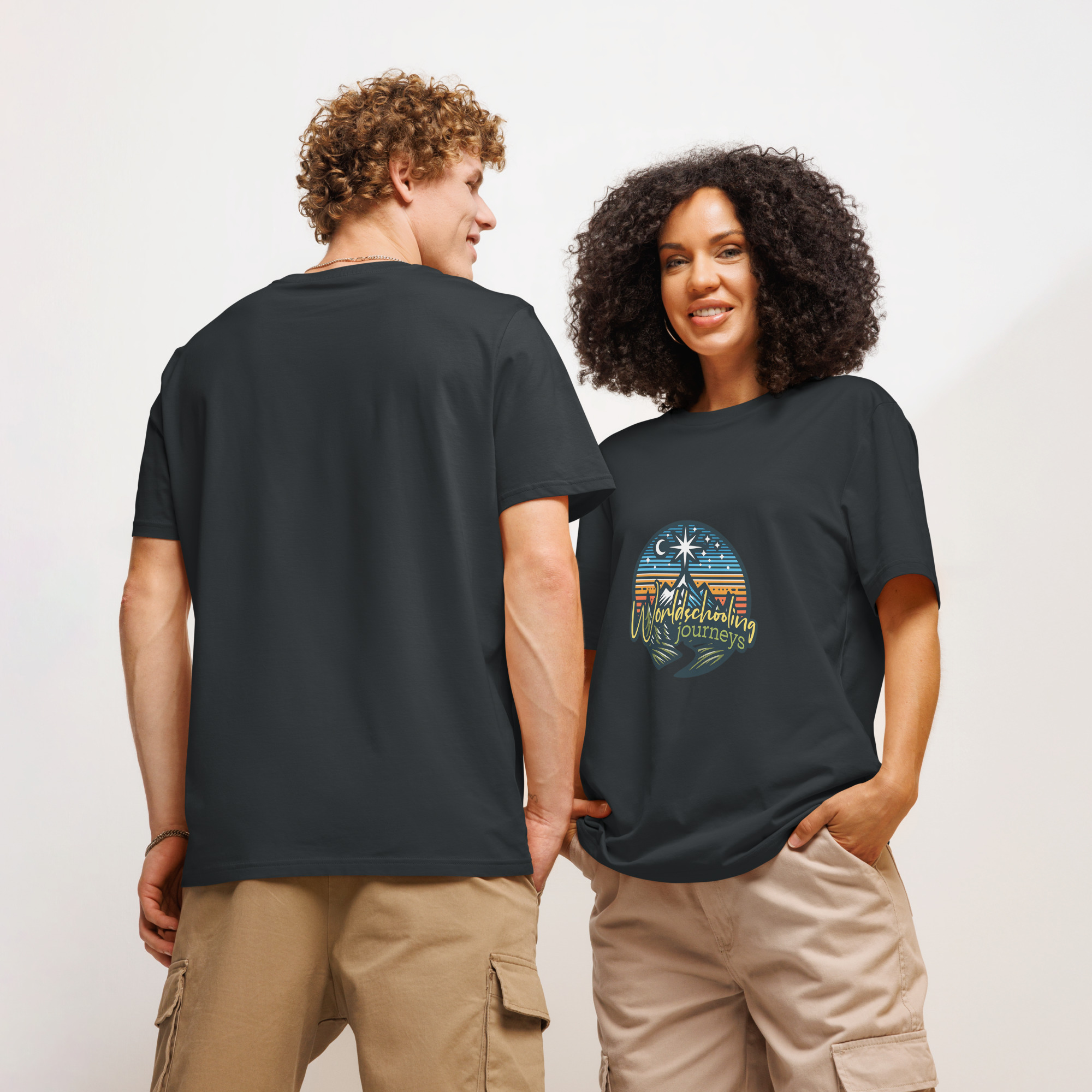 Worldschooling Journeys | Unisex organic t-shirt