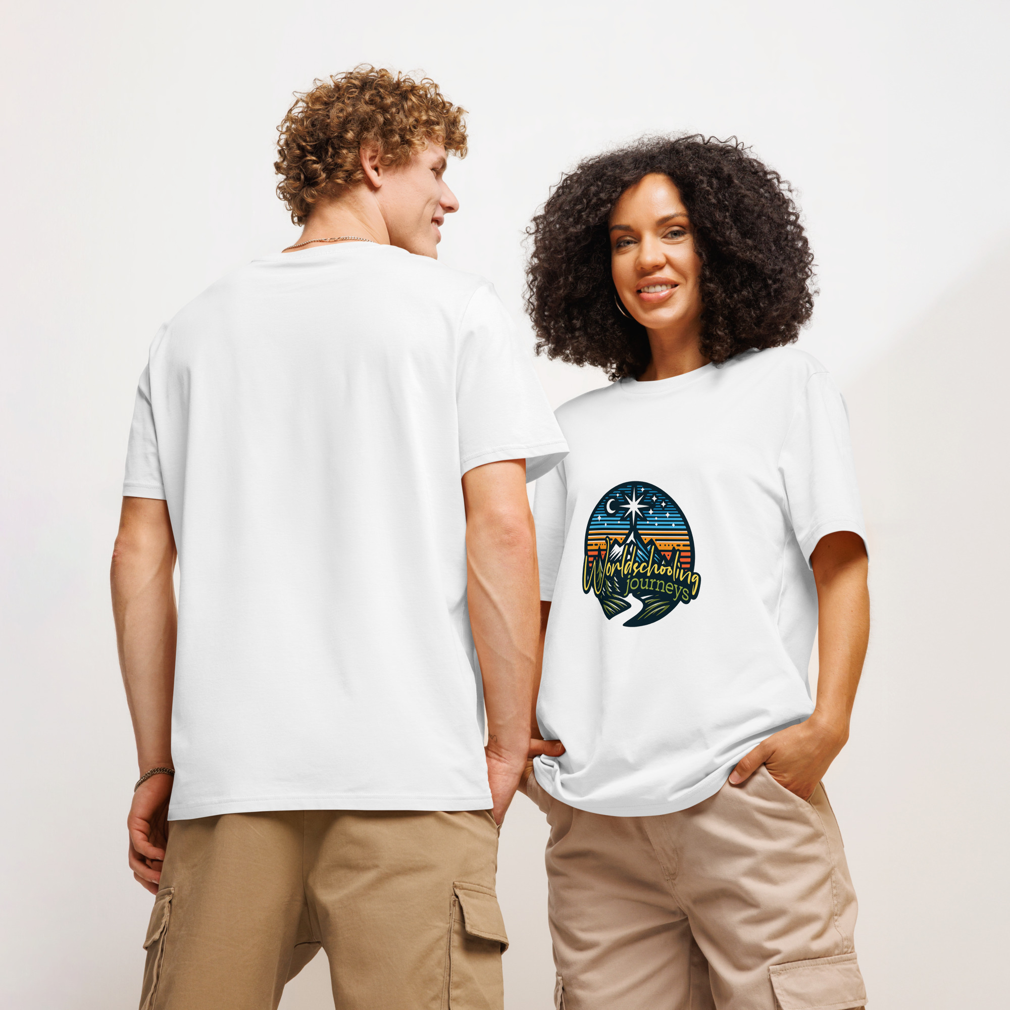 Worldschooling Journeys | Unisex organic t-shirt