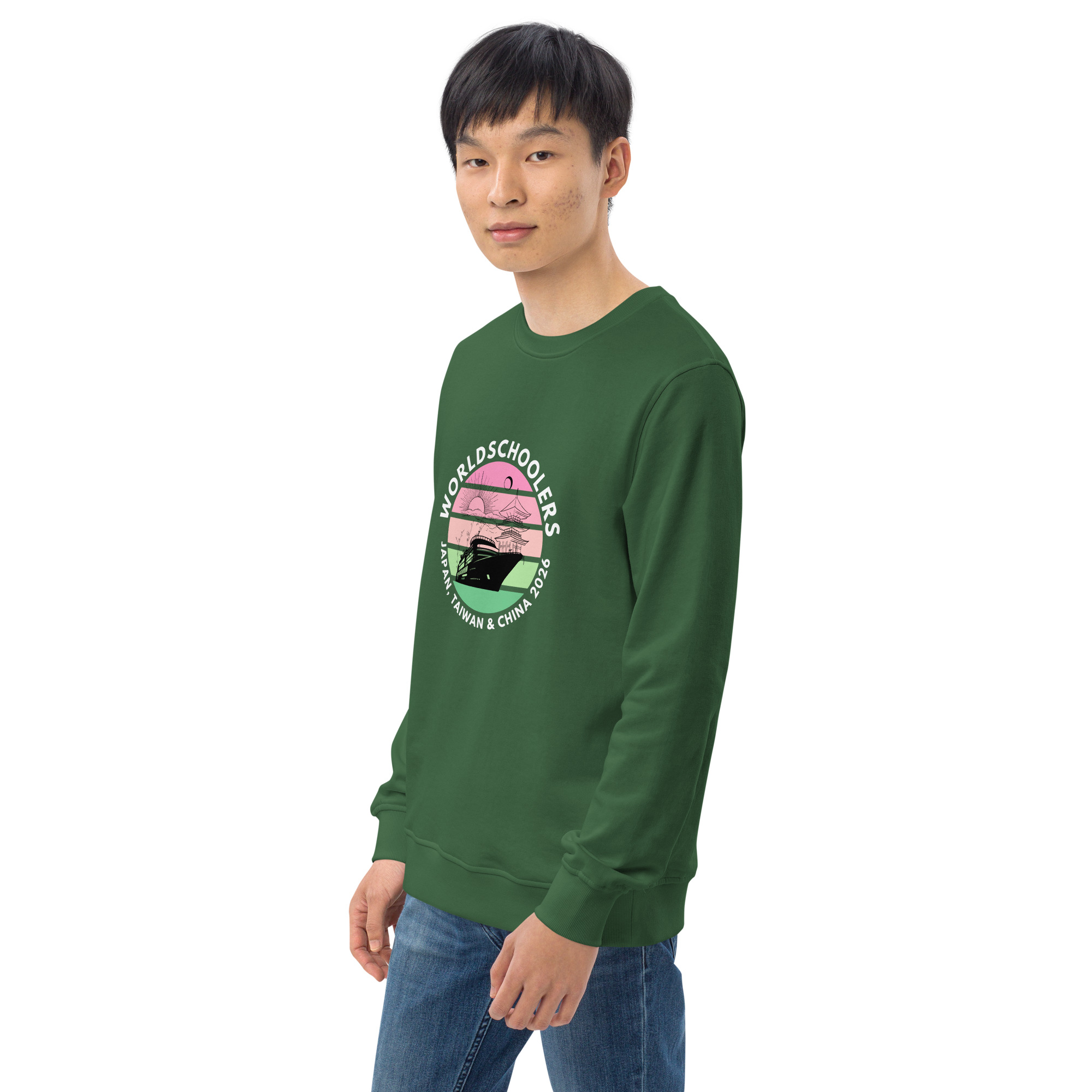 Japan, Taiwan & China 2026 | Unisex organic sweatshirt