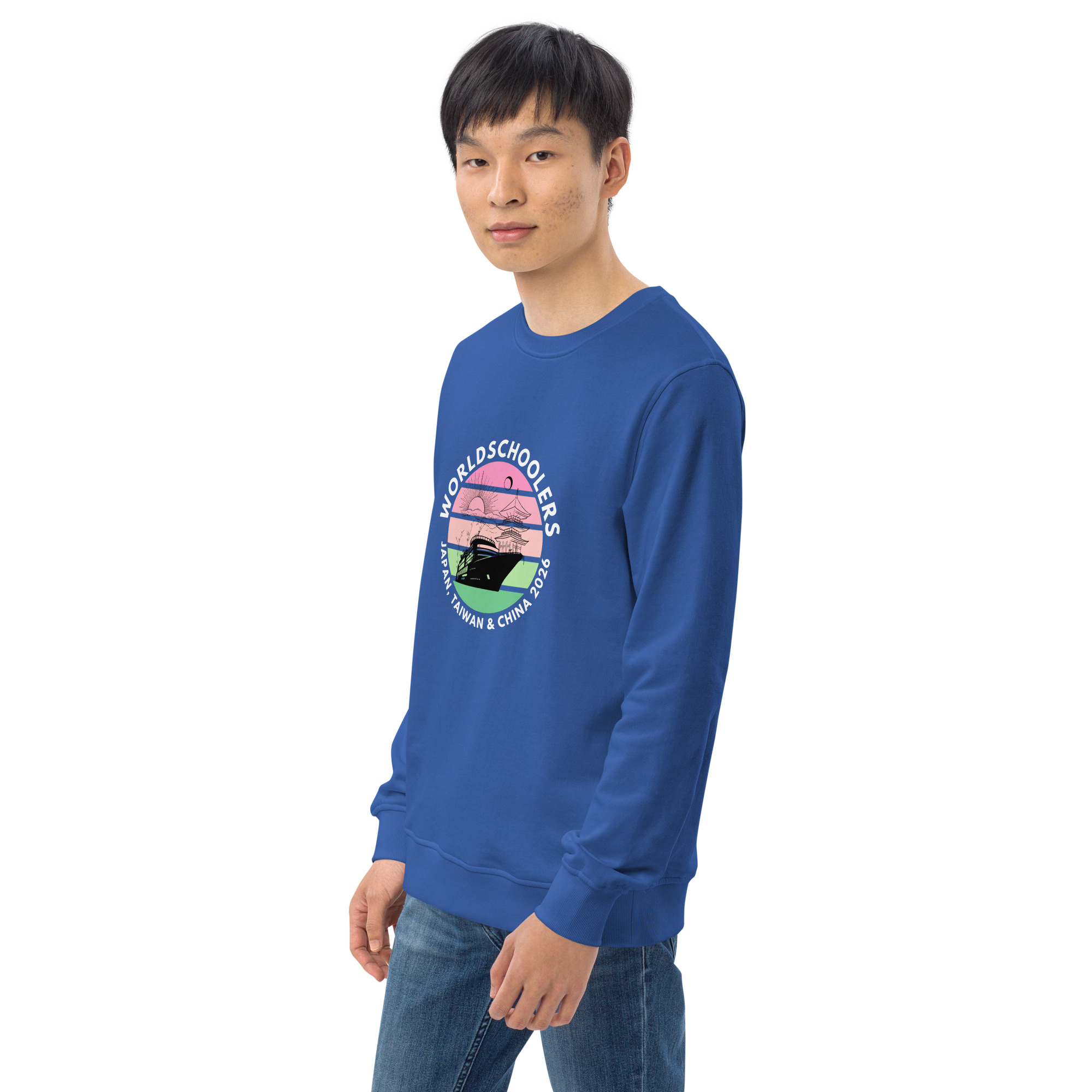 Japan, Taiwan & China 2026 | Unisex organic sweatshirt