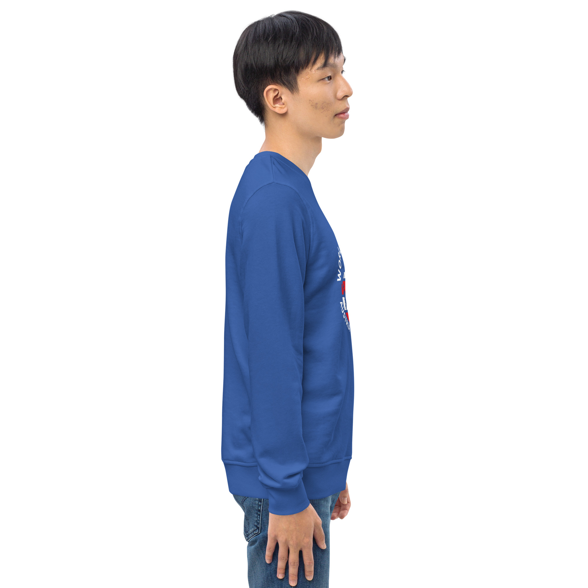 Austria 2026 | Official Red logo | Unisex organic sweatshirt