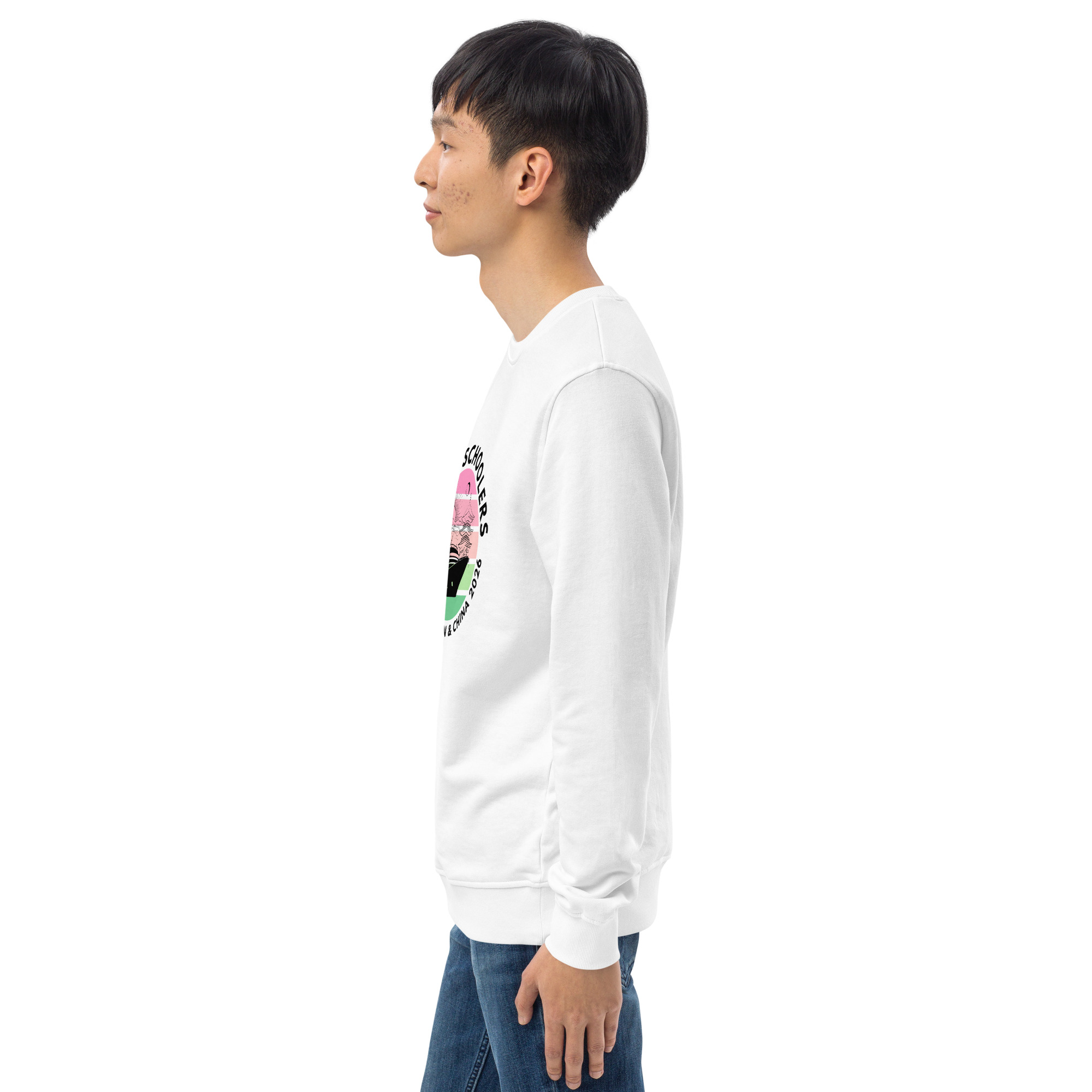 Japan, Taiwan & China 2026 | Unisex organic sweatshirt