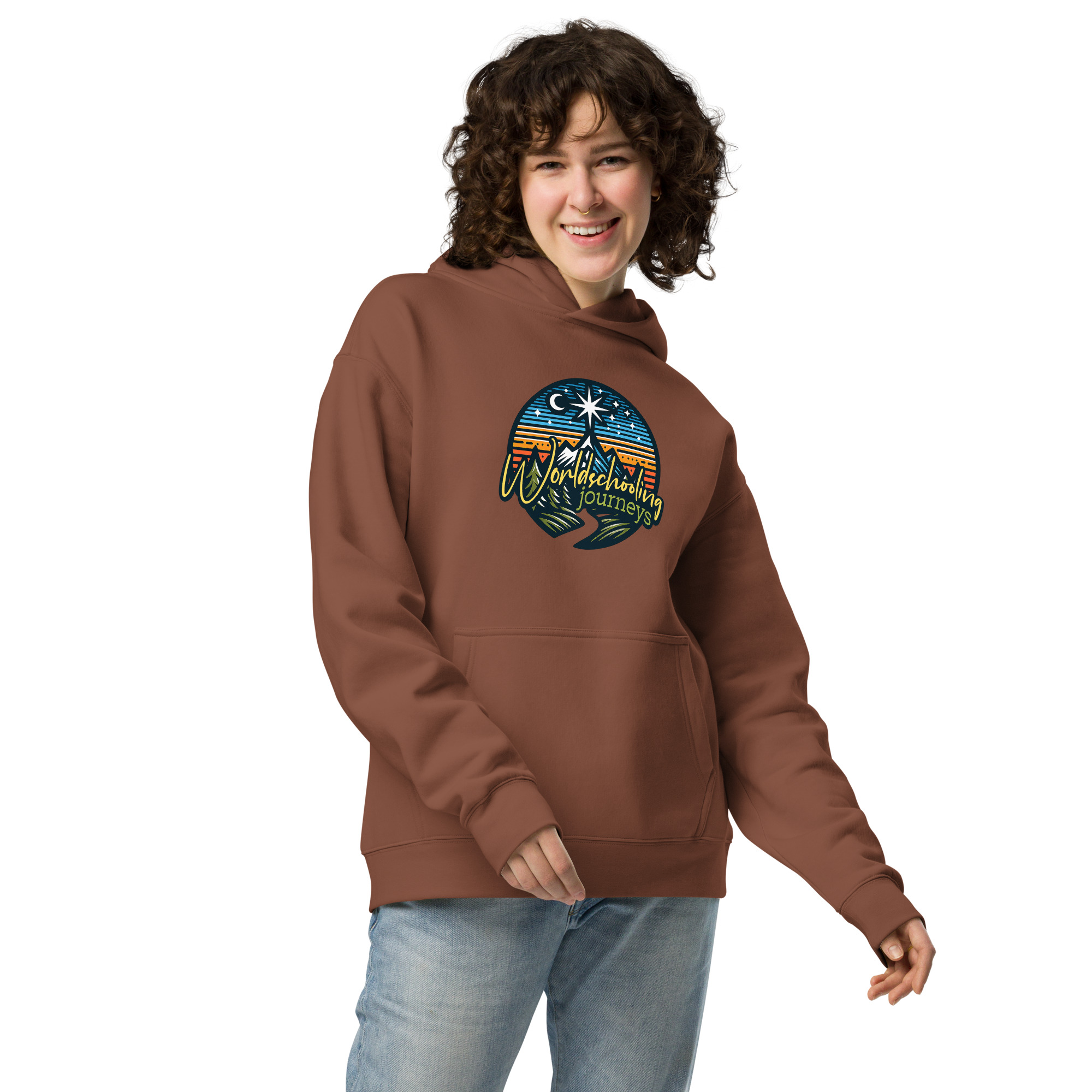 Worldschooling Journeys | Unisex organic hoodie