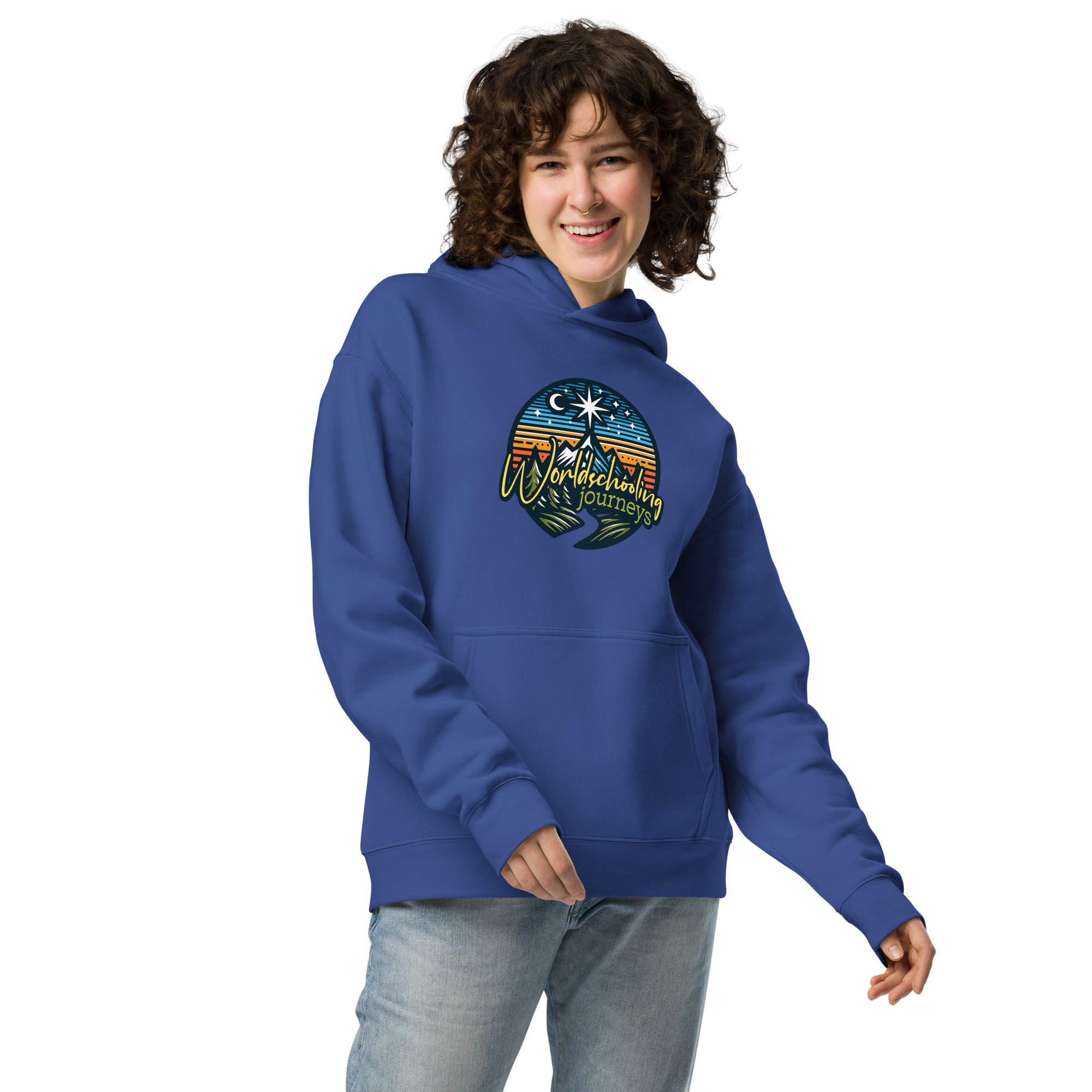 Worldschooling Journeys | Unisex organic hoodie