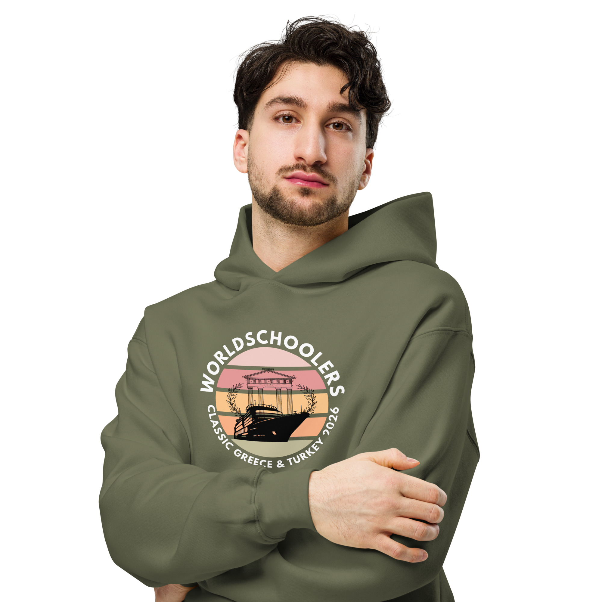 Classic Greece & Turkey 2026 | Unisex organic hoodie