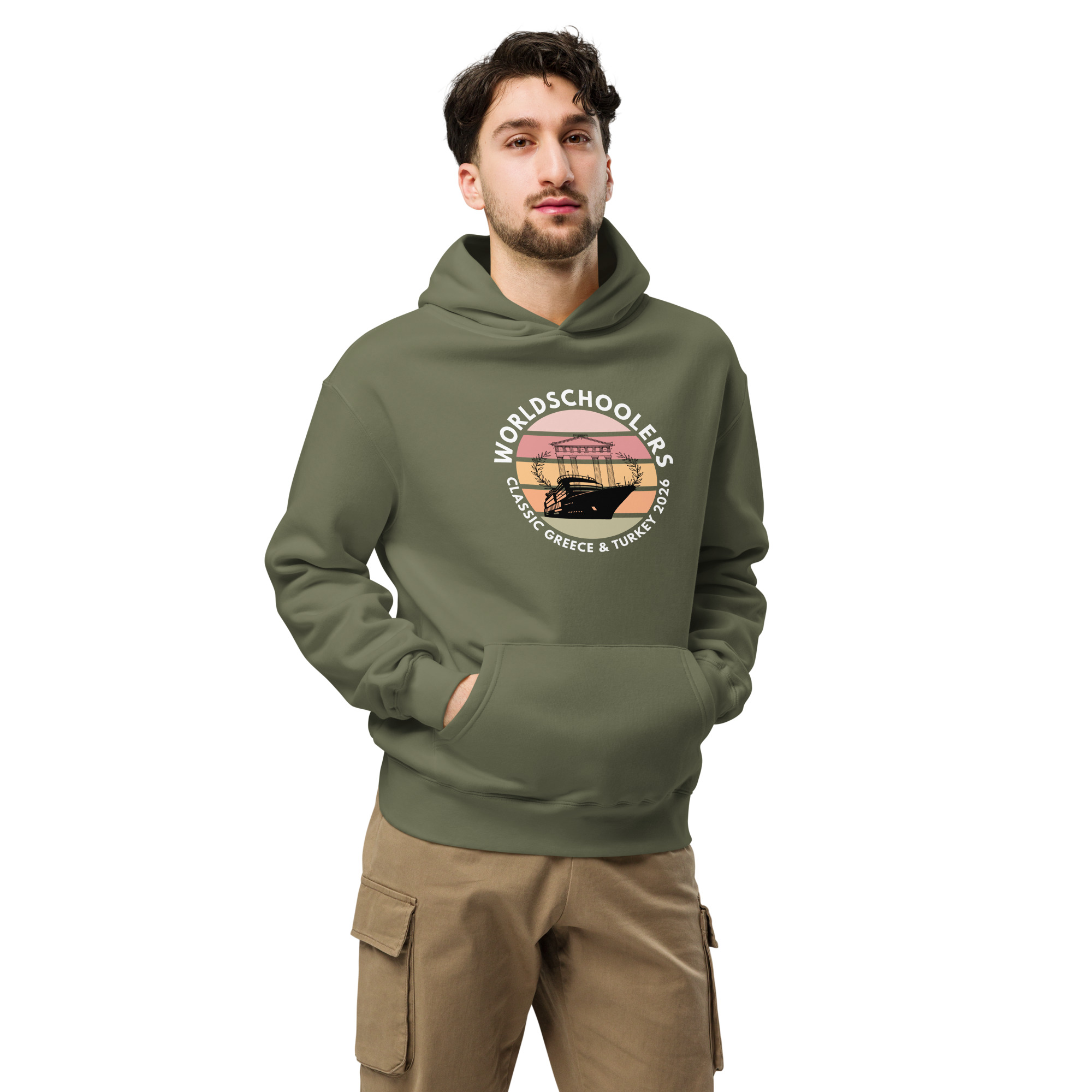 Classic Greece & Turkey 2026 | Unisex organic hoodie