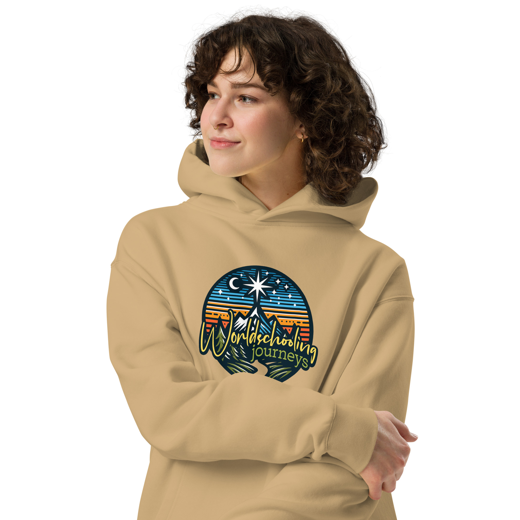 Worldschooling Journeys | Unisex organic hoodie