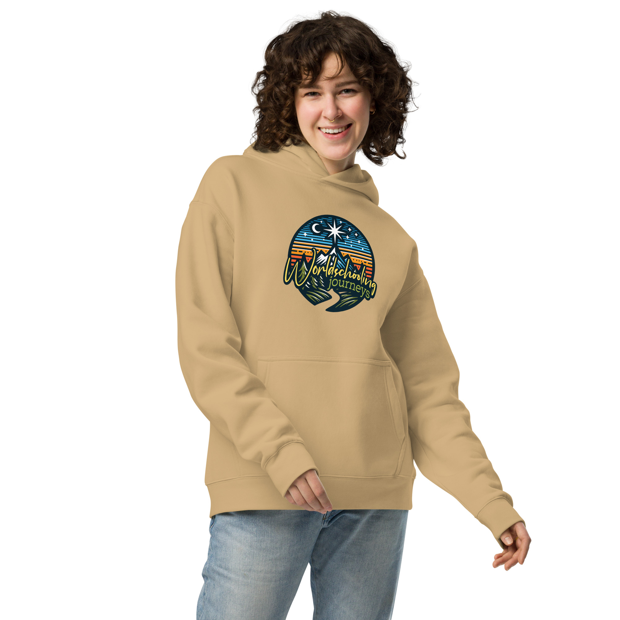 Worldschooling Journeys | Unisex organic hoodie