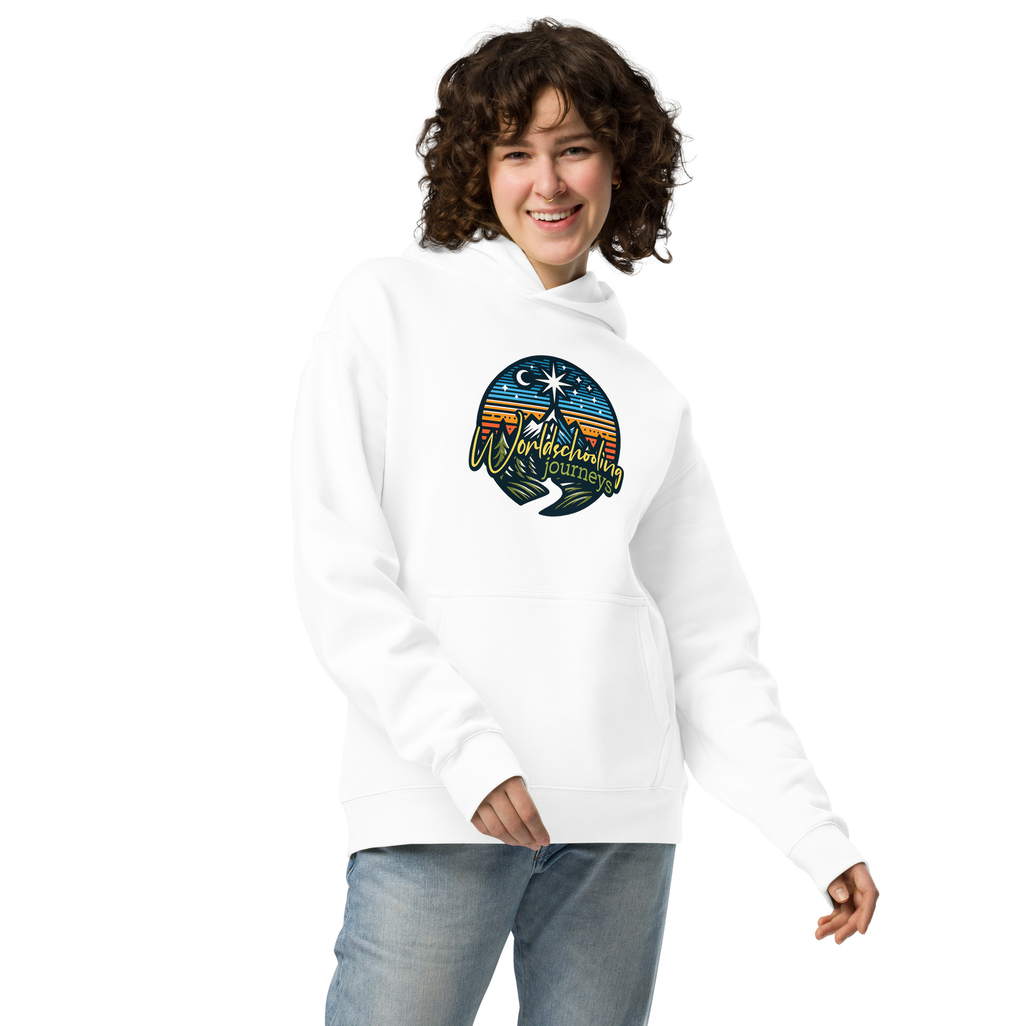 Worldschooling Journeys | Unisex organic hoodie