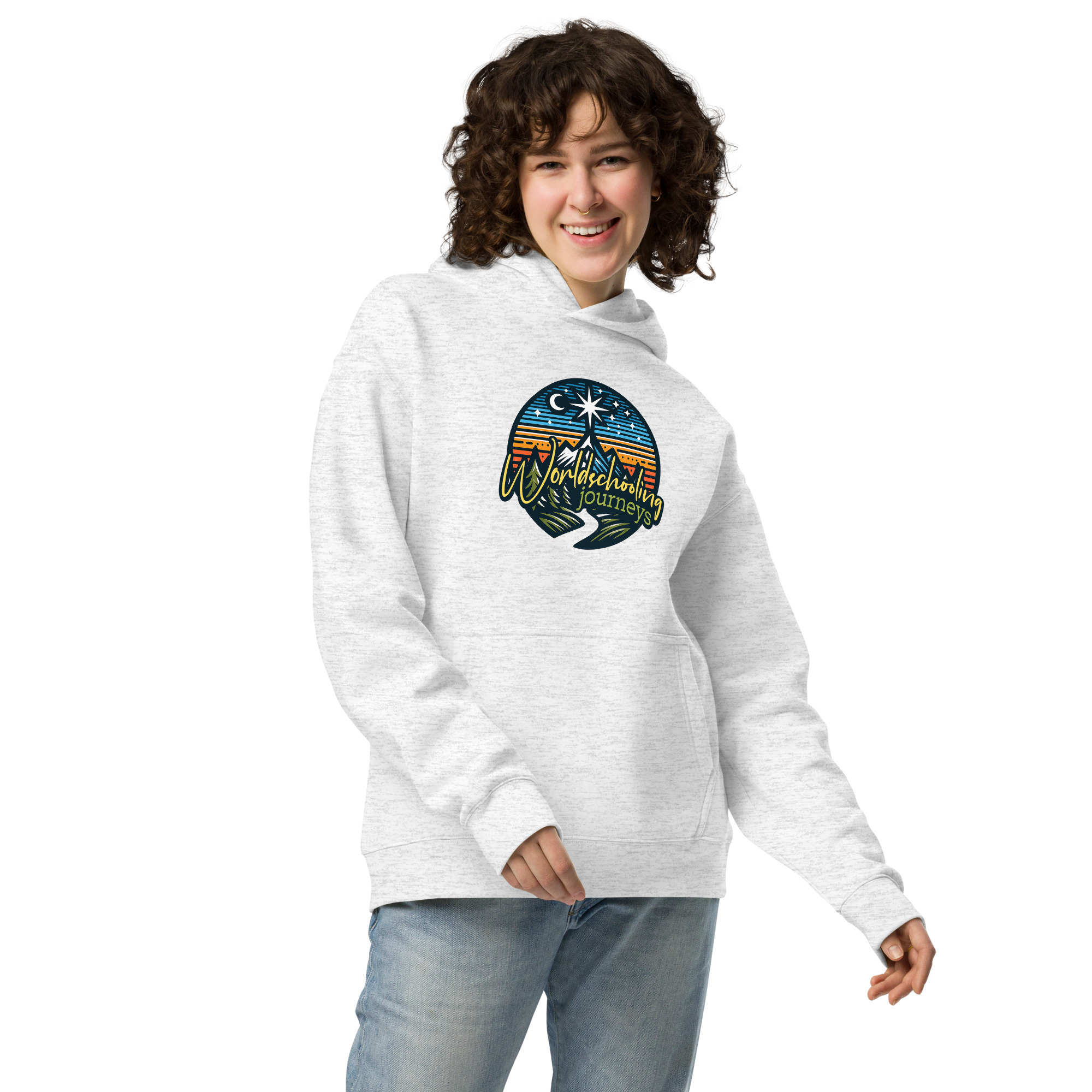 Worldschooling Journeys | Unisex organic hoodie