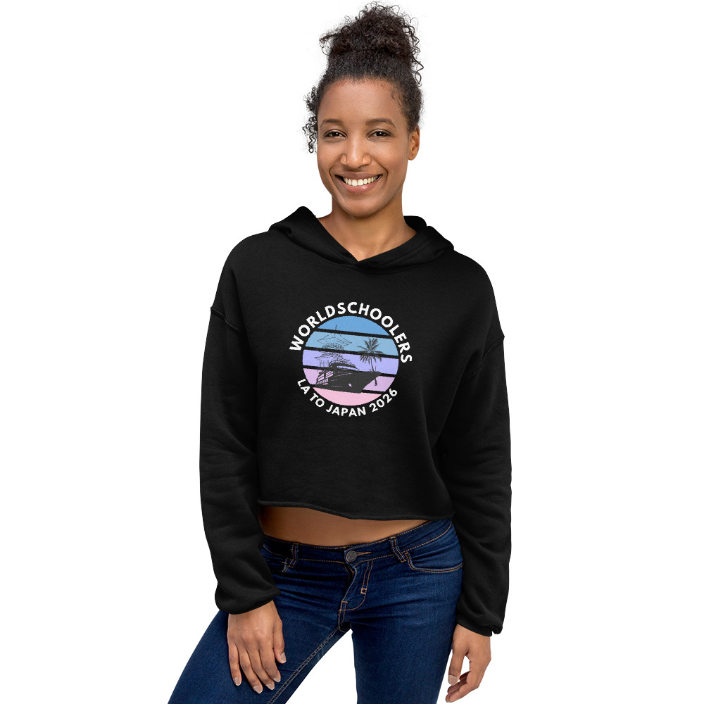 LA to Japan 2026 | Crop Hoodie
