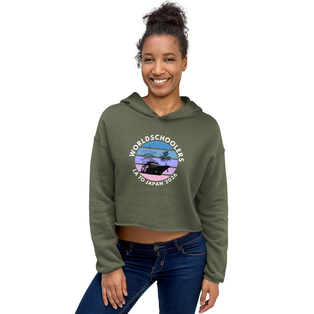 LA to Japan 2026 | Crop Hoodie