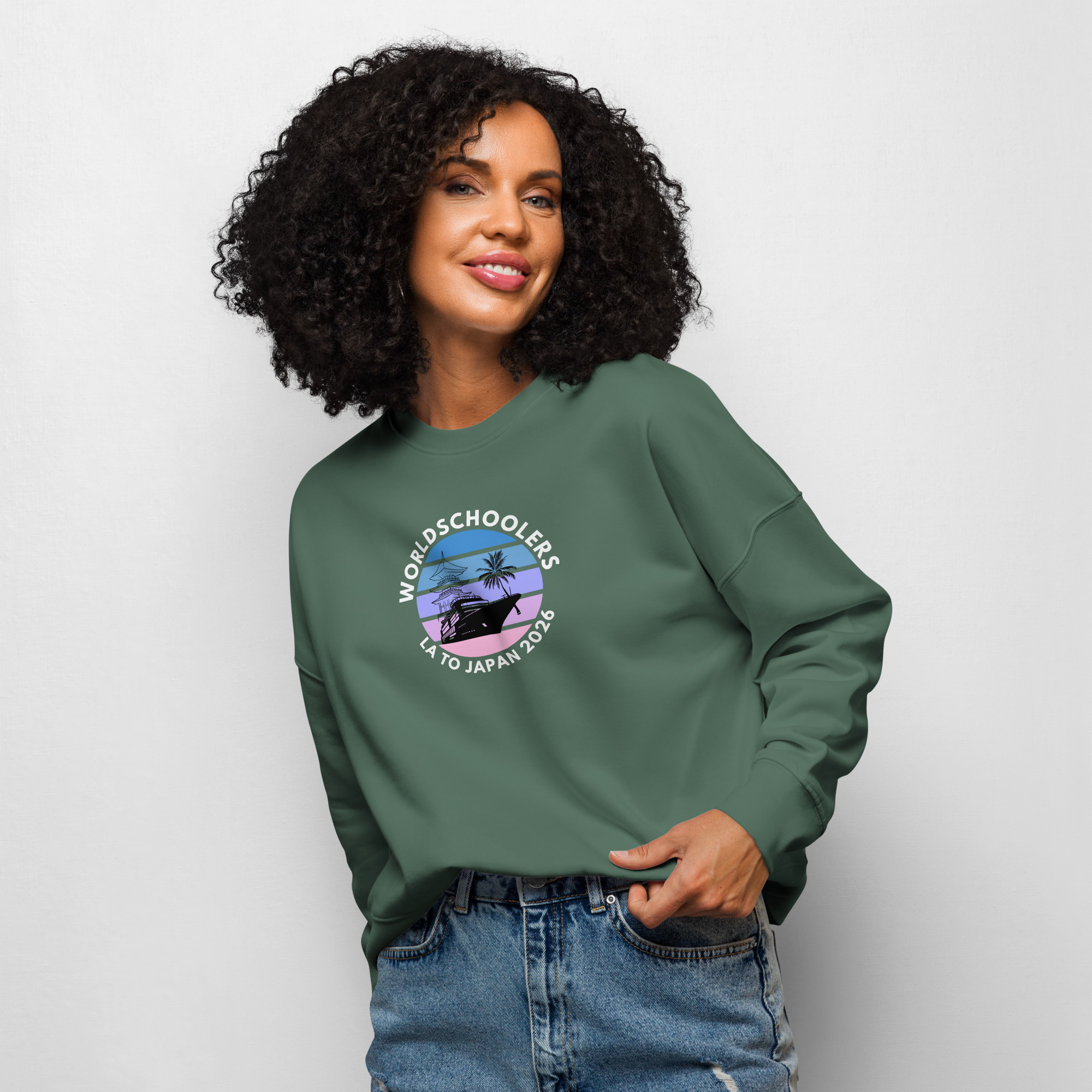 LA to Japan 2026 | Women’s organic sweatshirt
