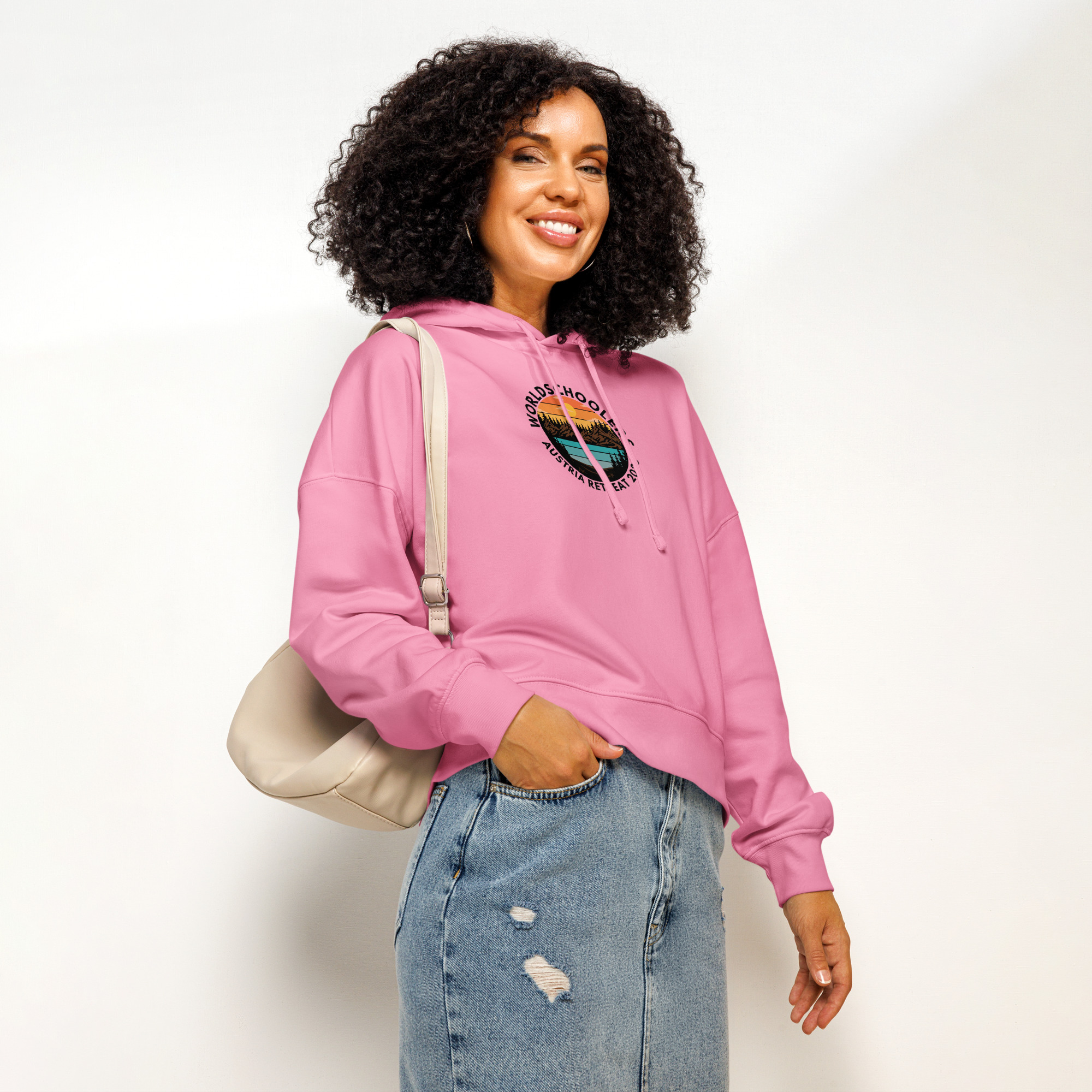 Austria 2026 | Landscape logo | Women’s organic hoodie