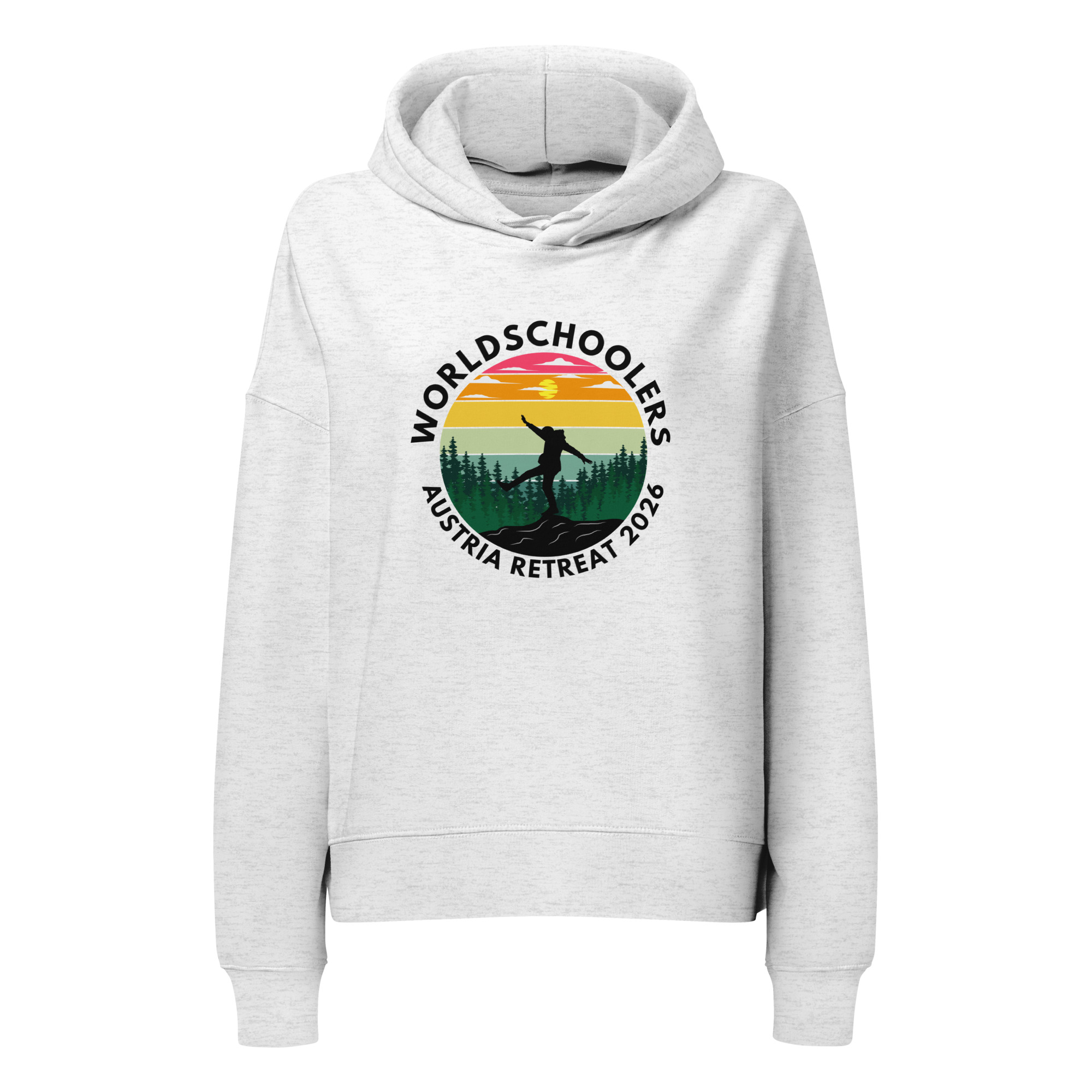 Austria 2026 | Official Kicking logo | Women’s organic hoodie