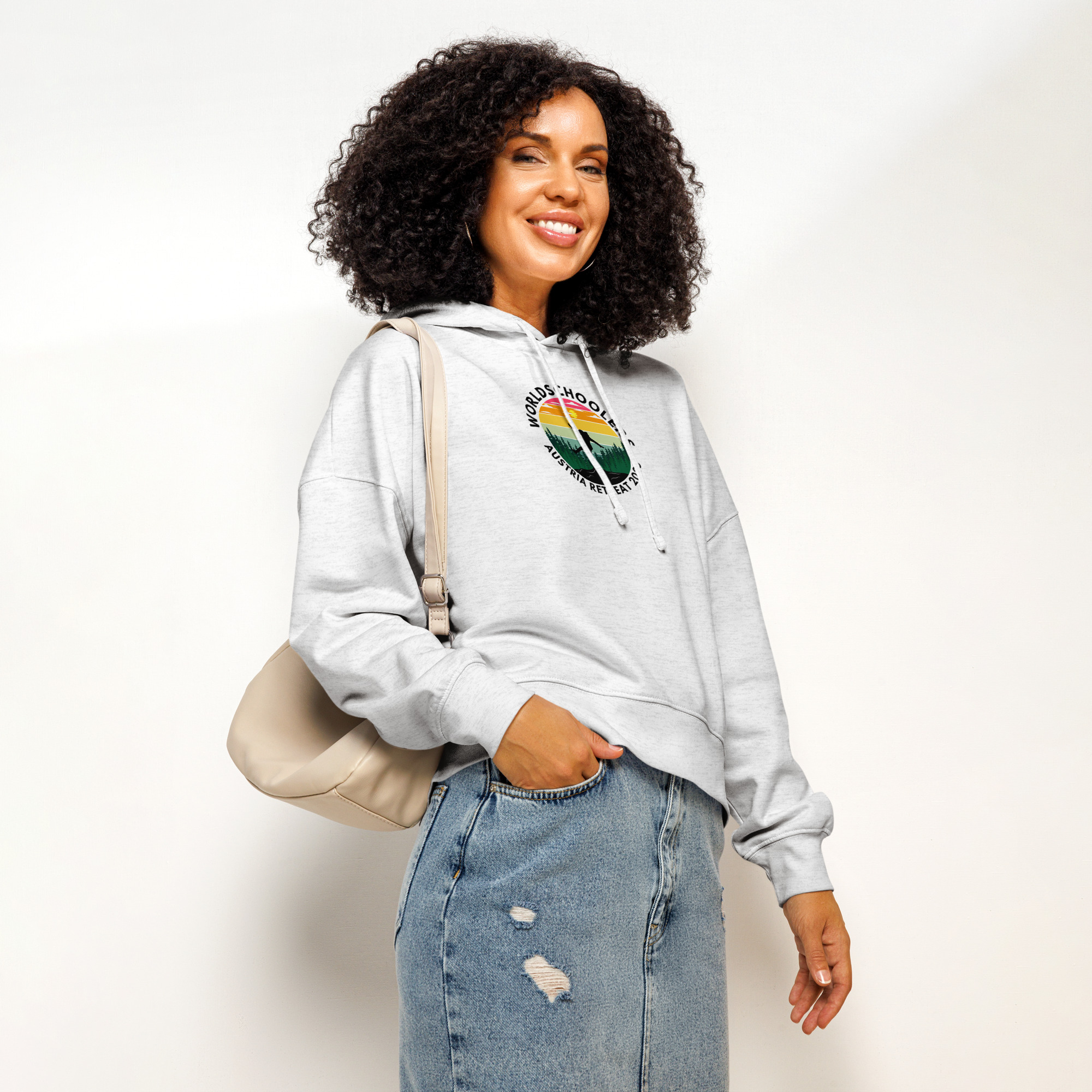 Austria 2026 | Official Kicking logo | Women’s organic hoodie