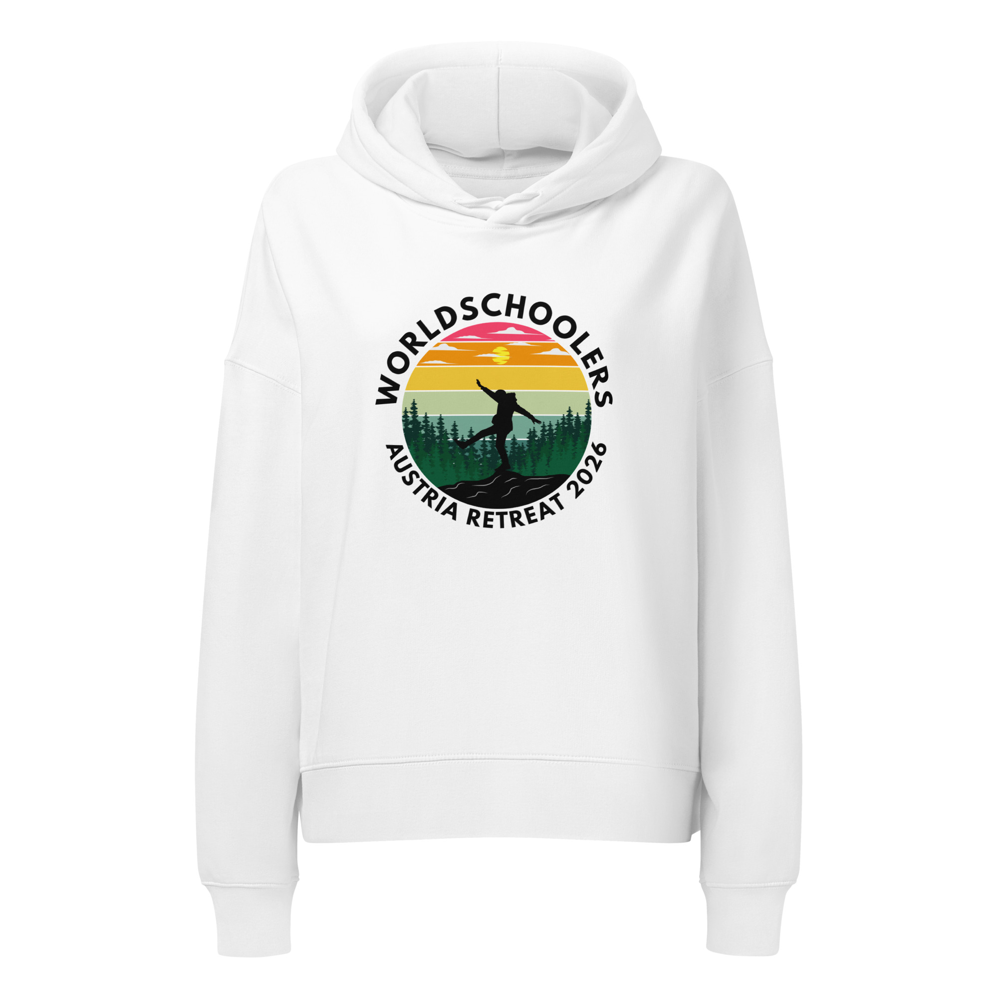 Austria 2026 | Official Kicking logo | Women’s organic hoodie