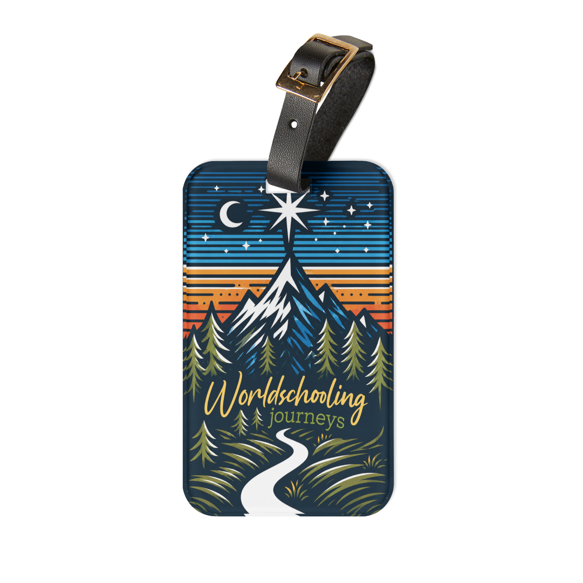 Worldschooling Journeys | Luggage tag