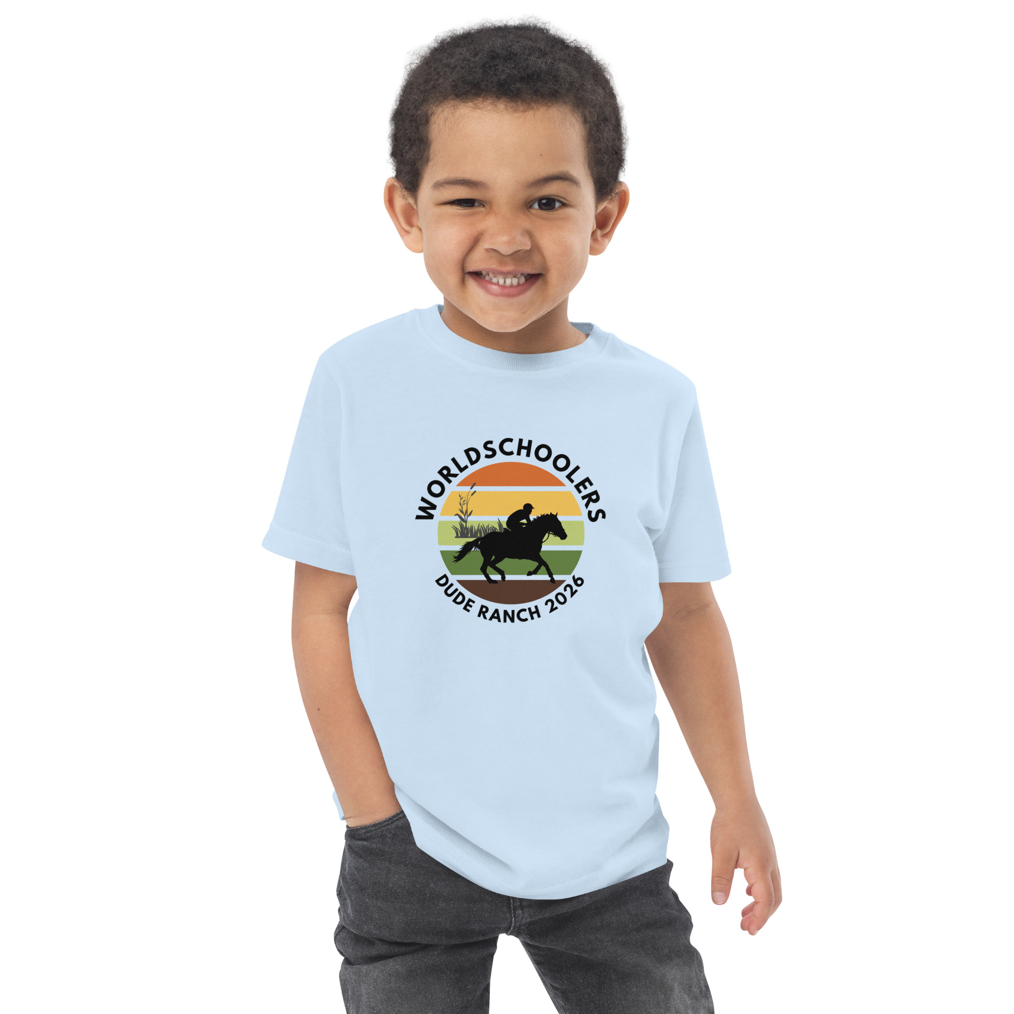 Dude Ranch 2026 | Toddler jersey t-shirt