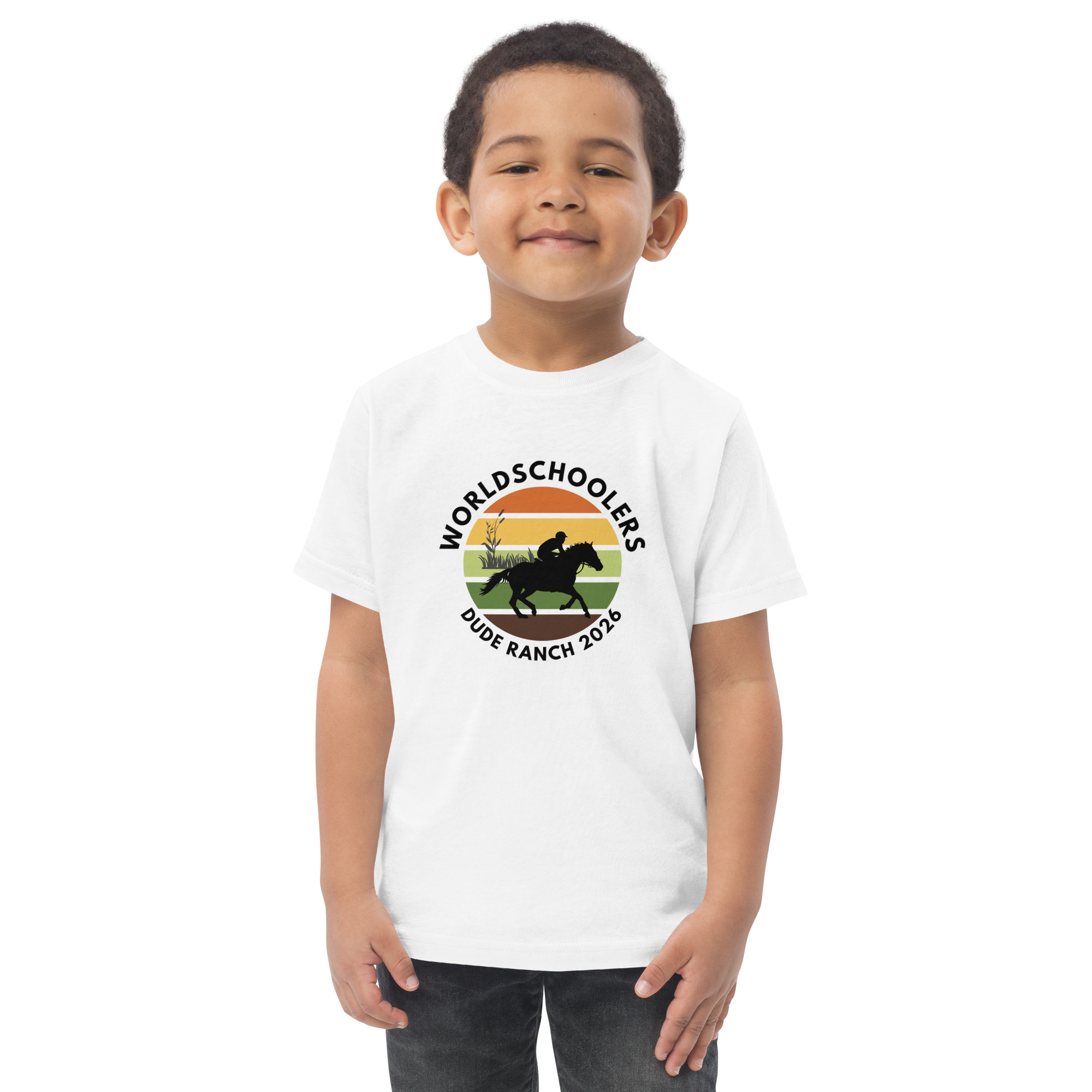 Dude Ranch 2026 | Toddler jersey t-shirt