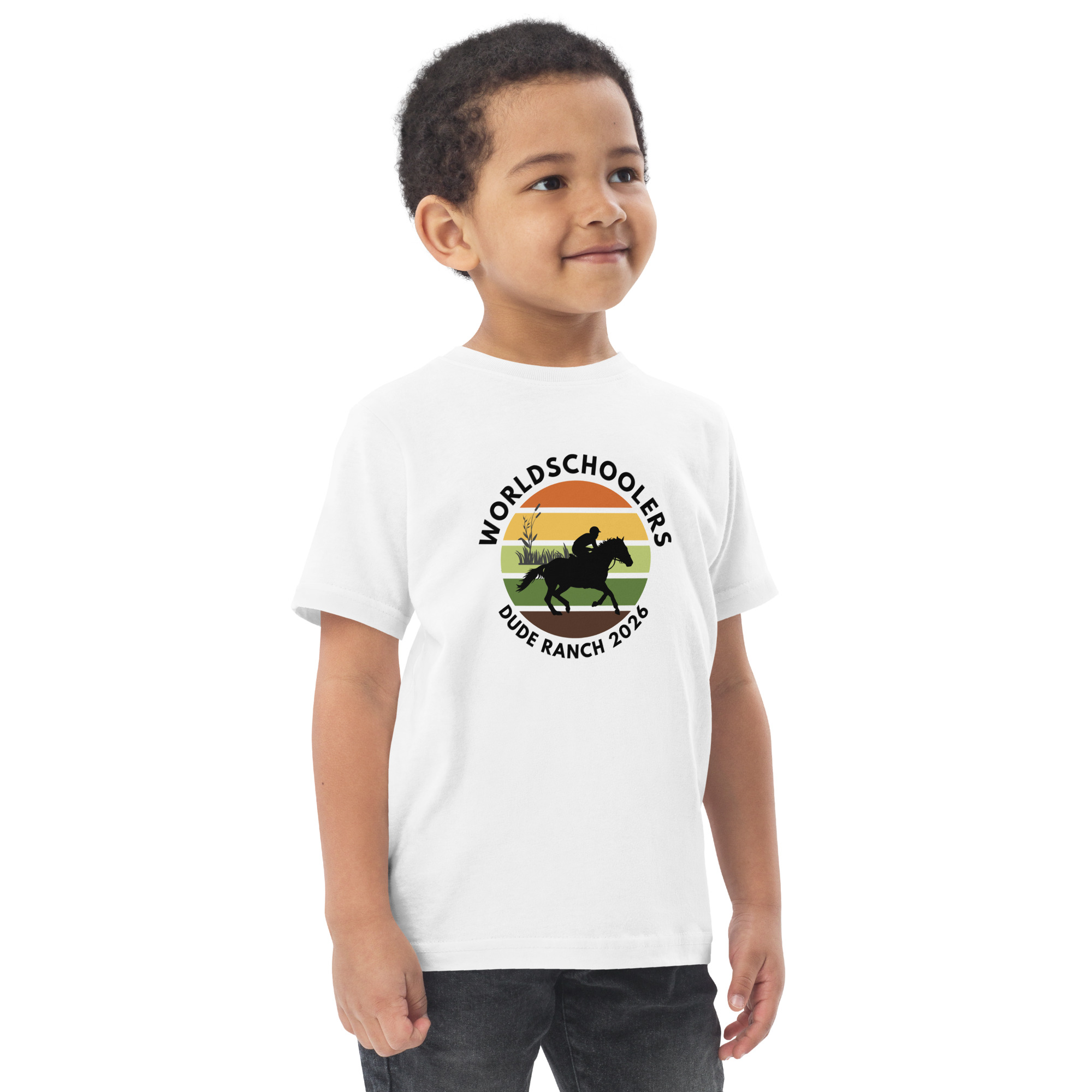 Dude Ranch 2026 | Toddler jersey t-shirt