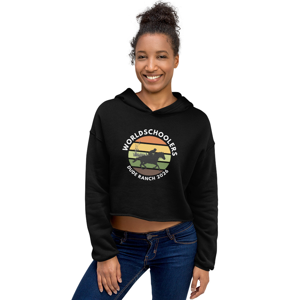 Dude Ranch 2026 | Crop Hoodie