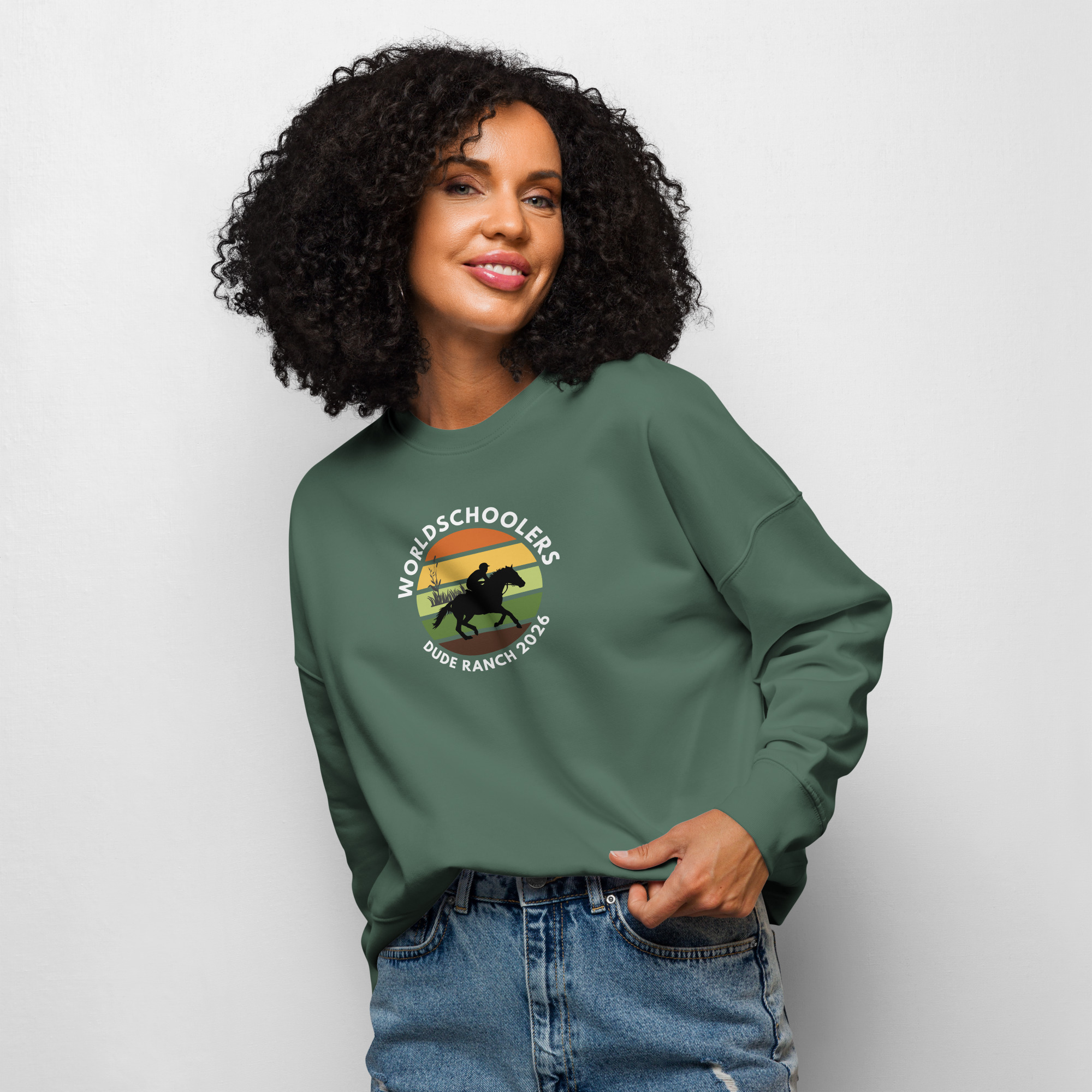 Dude Ranch 2026 | Women’s organic sweatshirt