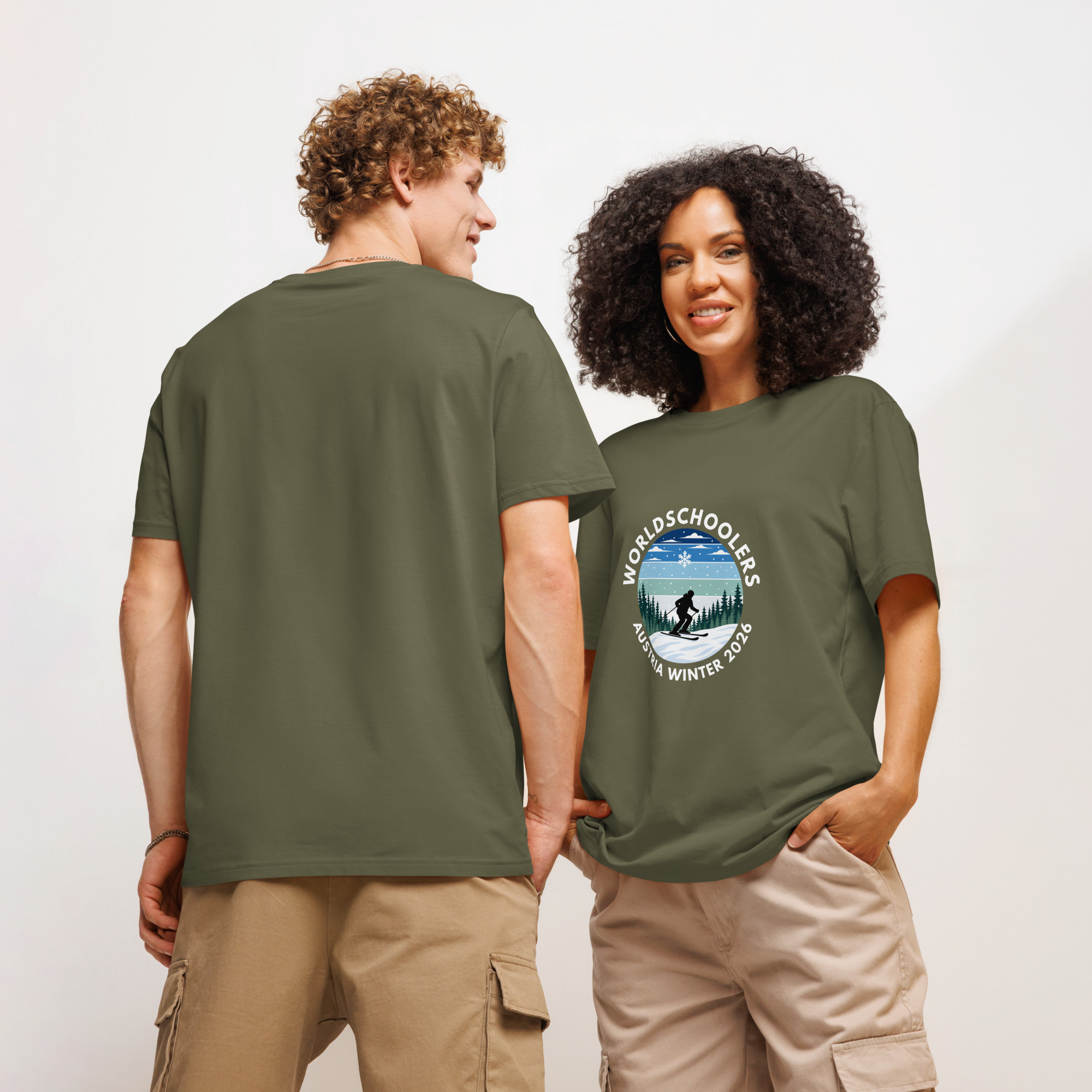 Austria Winter 2026 | Unisex organic t-shirt