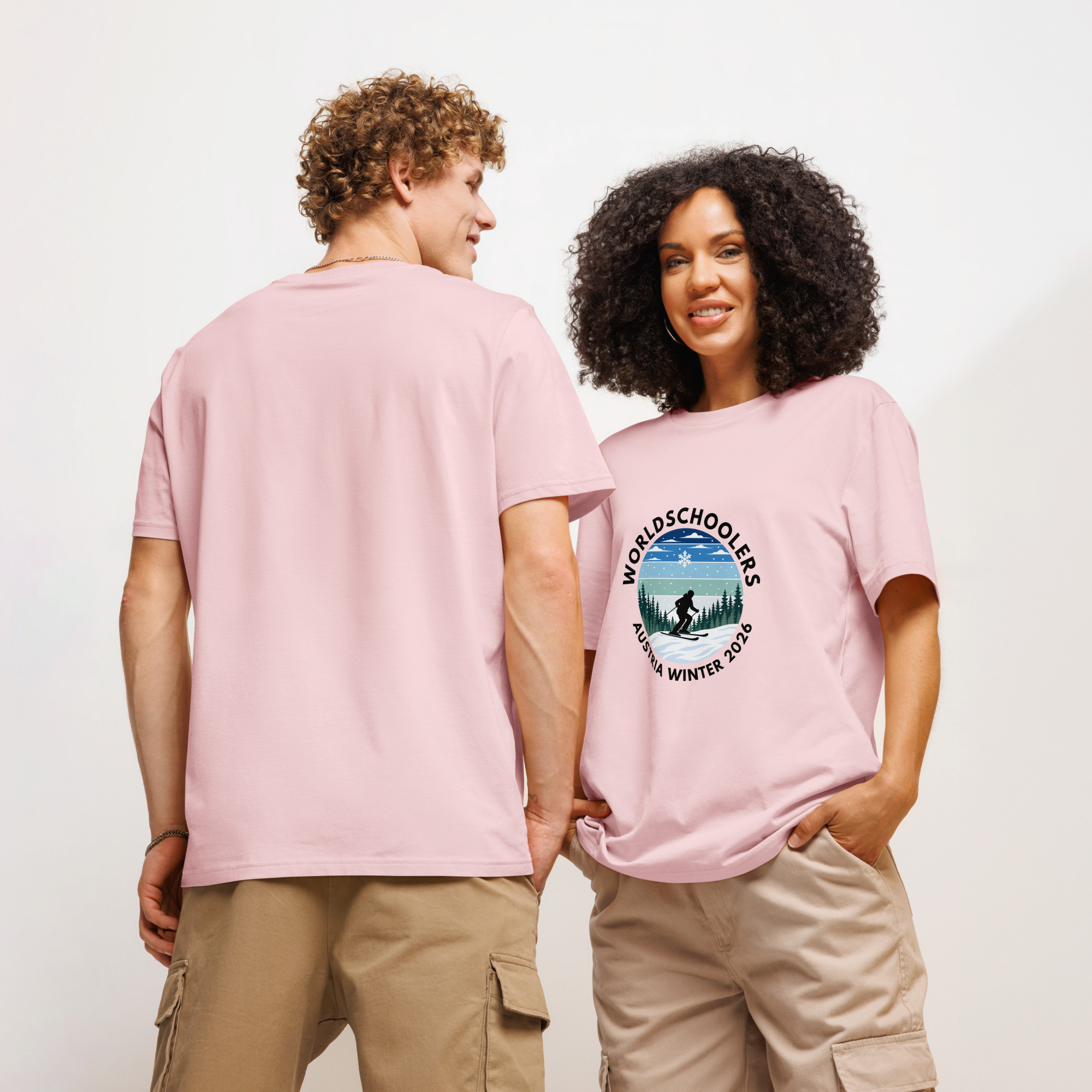Austria Winter 2026 | Unisex organic t-shirt