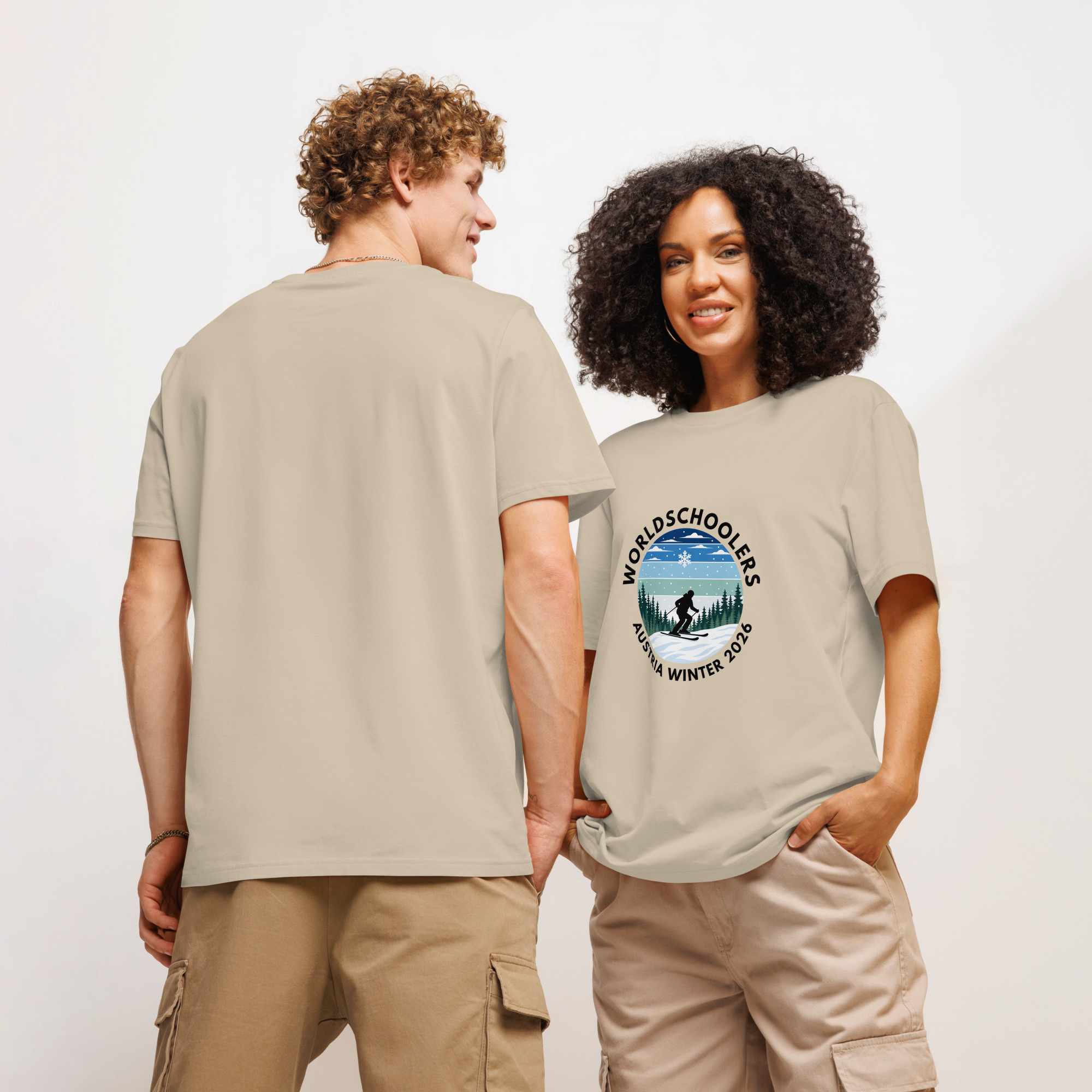 Austria Winter 2026 | Unisex organic t-shirt