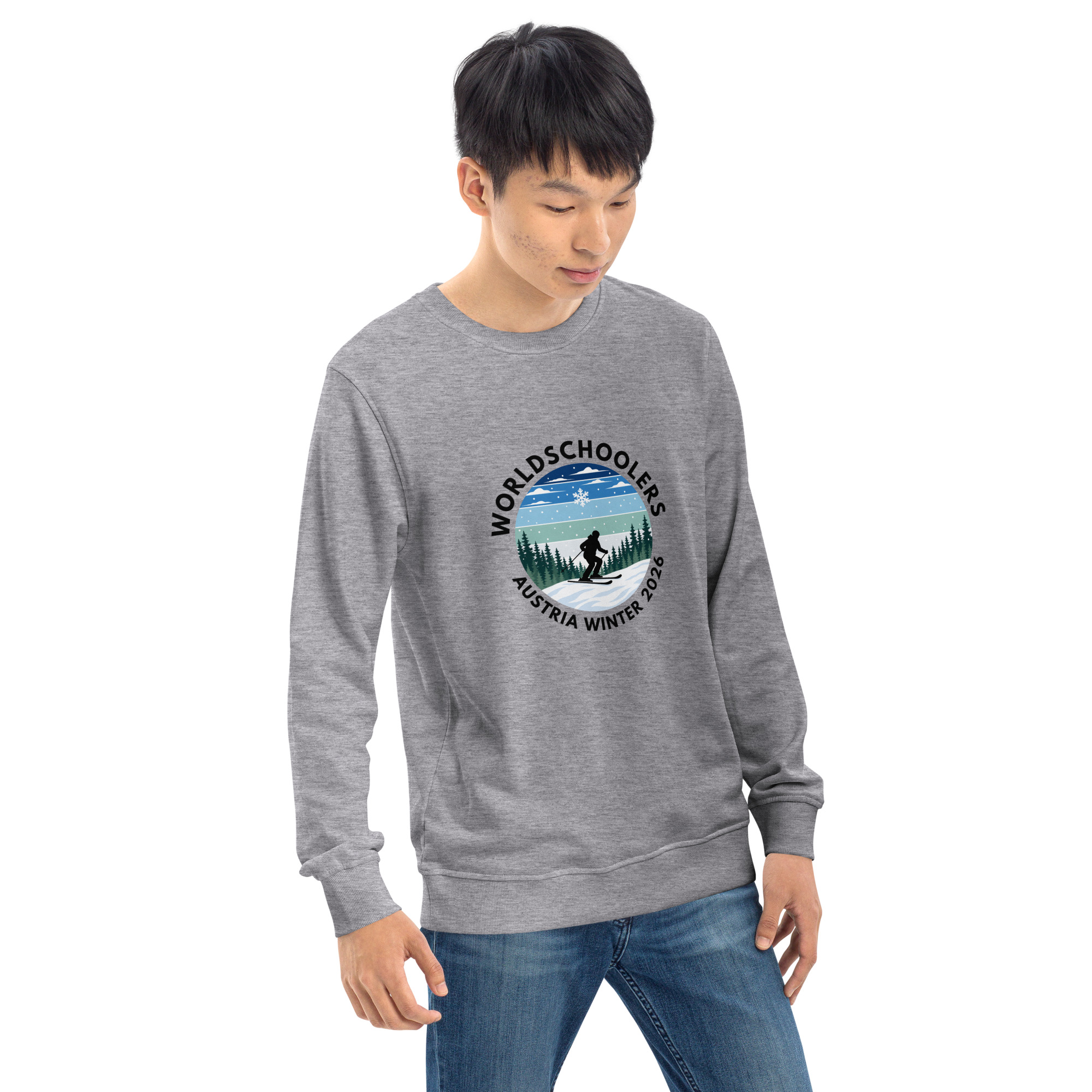 Austria Winter 2026 | Unisex organic sweatshirt
