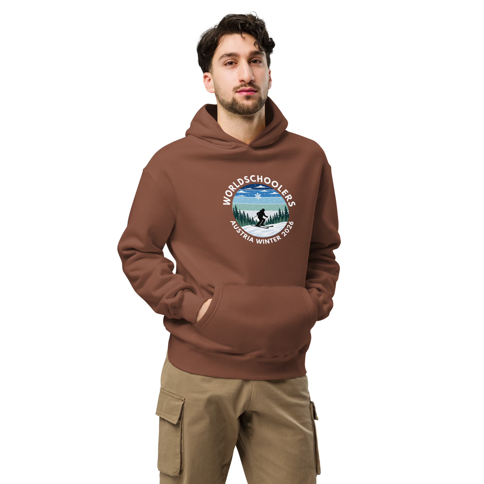 Austria Winter 2026 | Unisex oversized hoodie