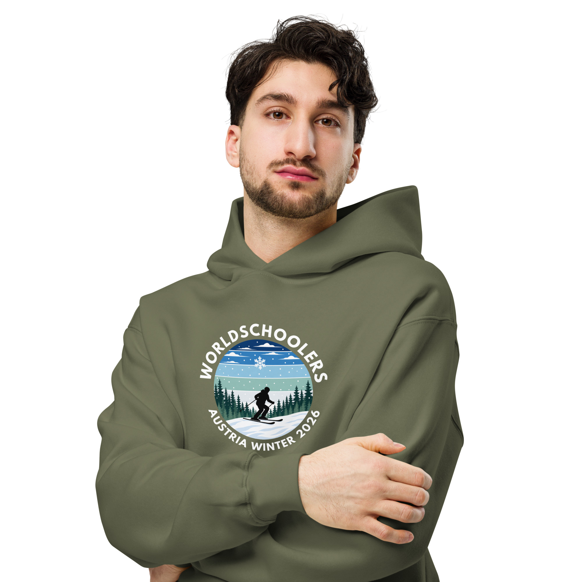 Austria Winter 2026 | Unisex oversized hoodie
