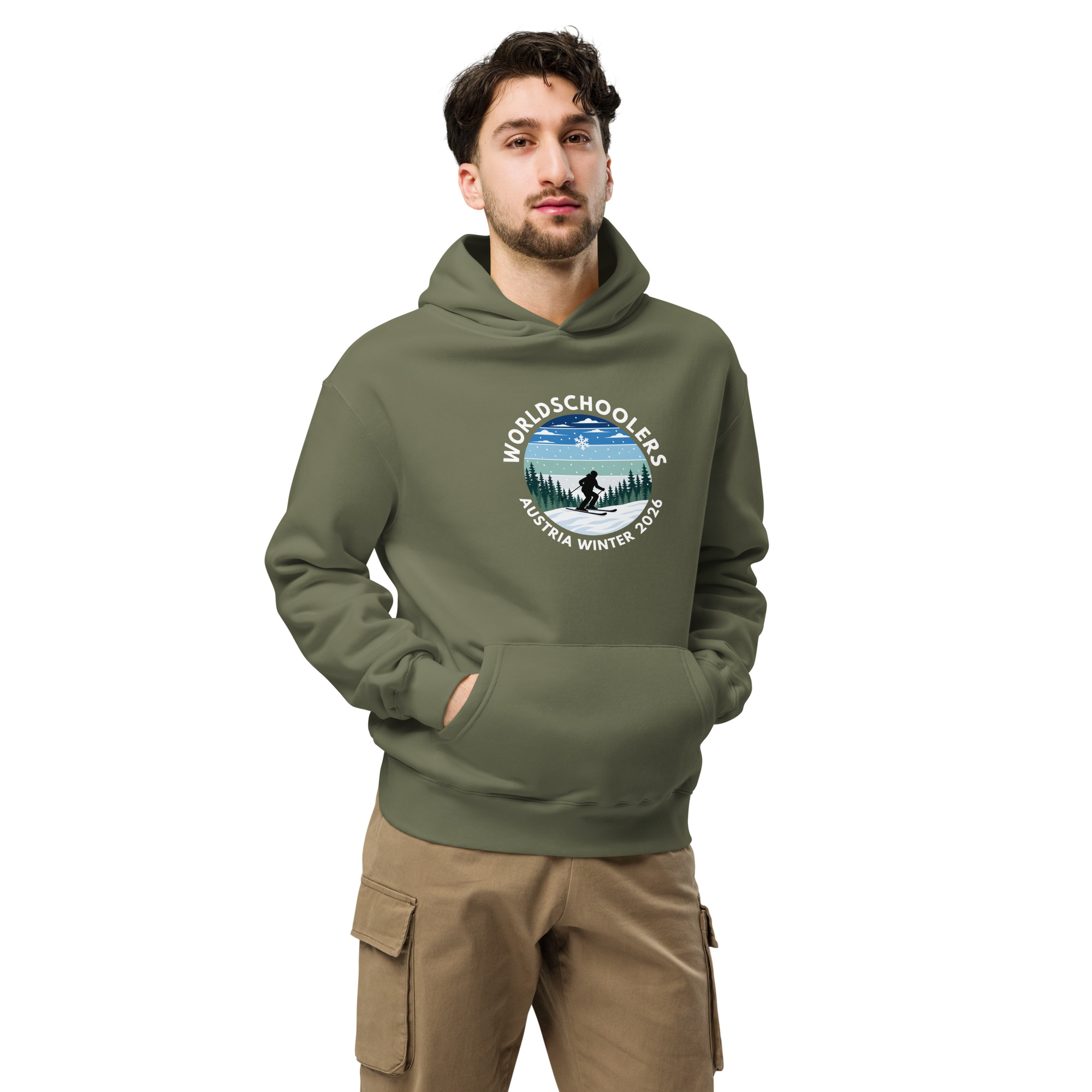 Austria Winter 2026 | Unisex oversized hoodie