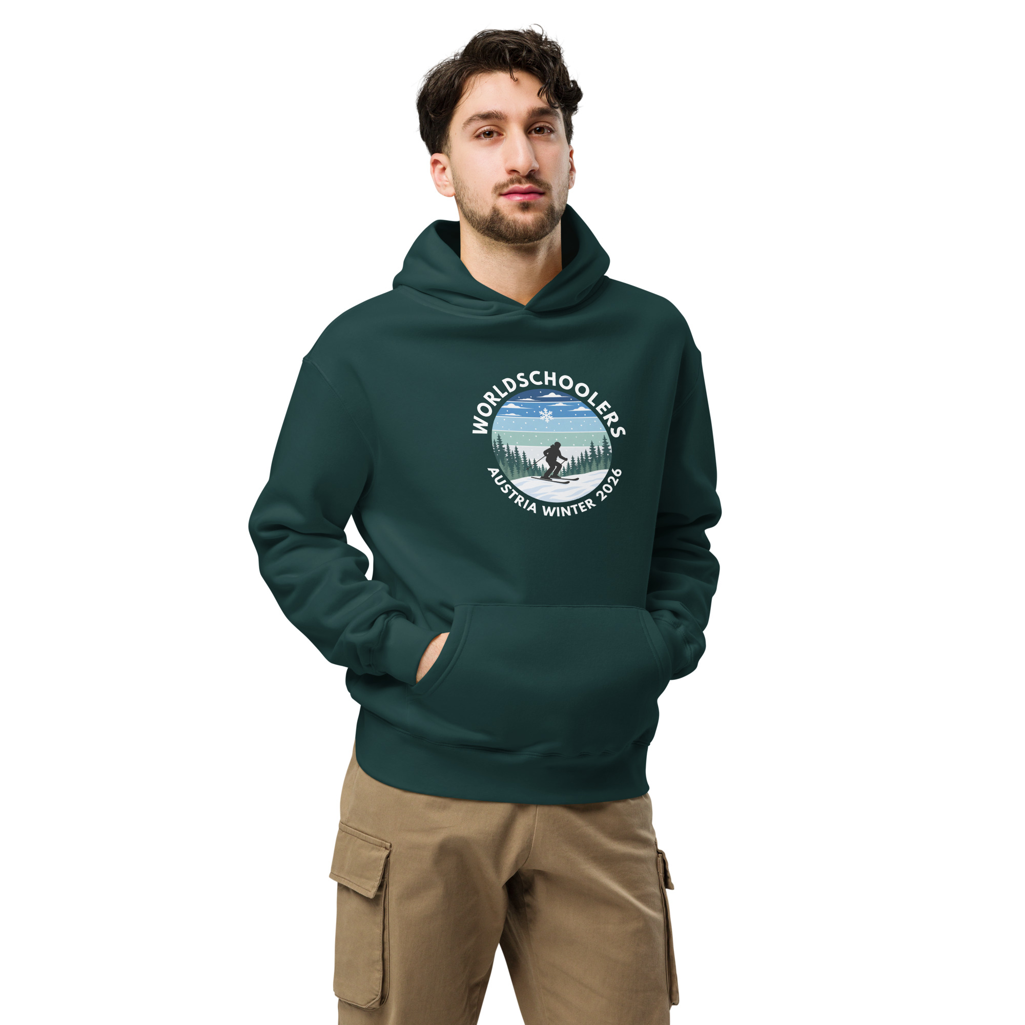 Austria Winter 2026 | Unisex oversized hoodie