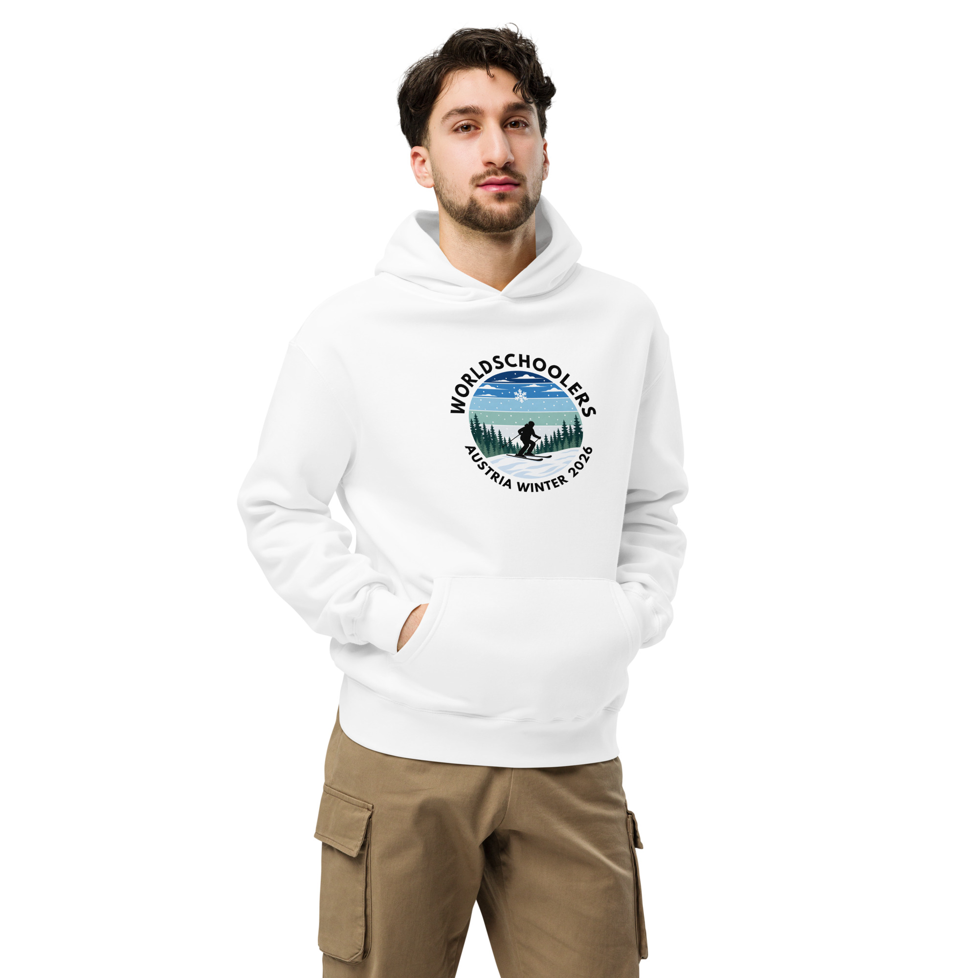 Austria Winter 2026 | Unisex oversized hoodie