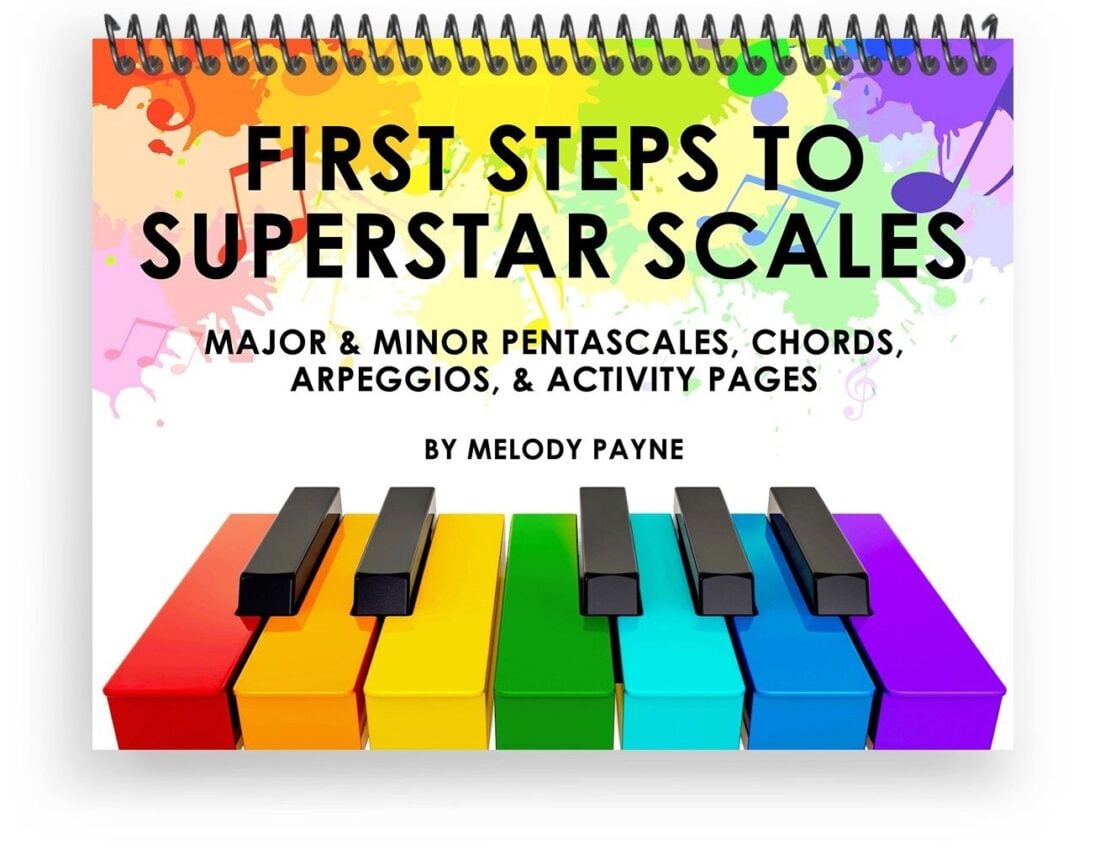 Book 1 First Steps To Superstar Scales​ Pentascales Chords Arpeggios e1700514052873