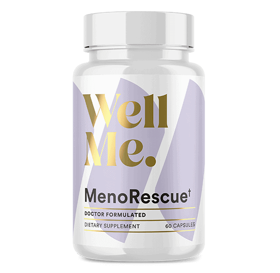 Image of the "1 Bottle" pack of the MenoRescue supplement, available for individual purchase.