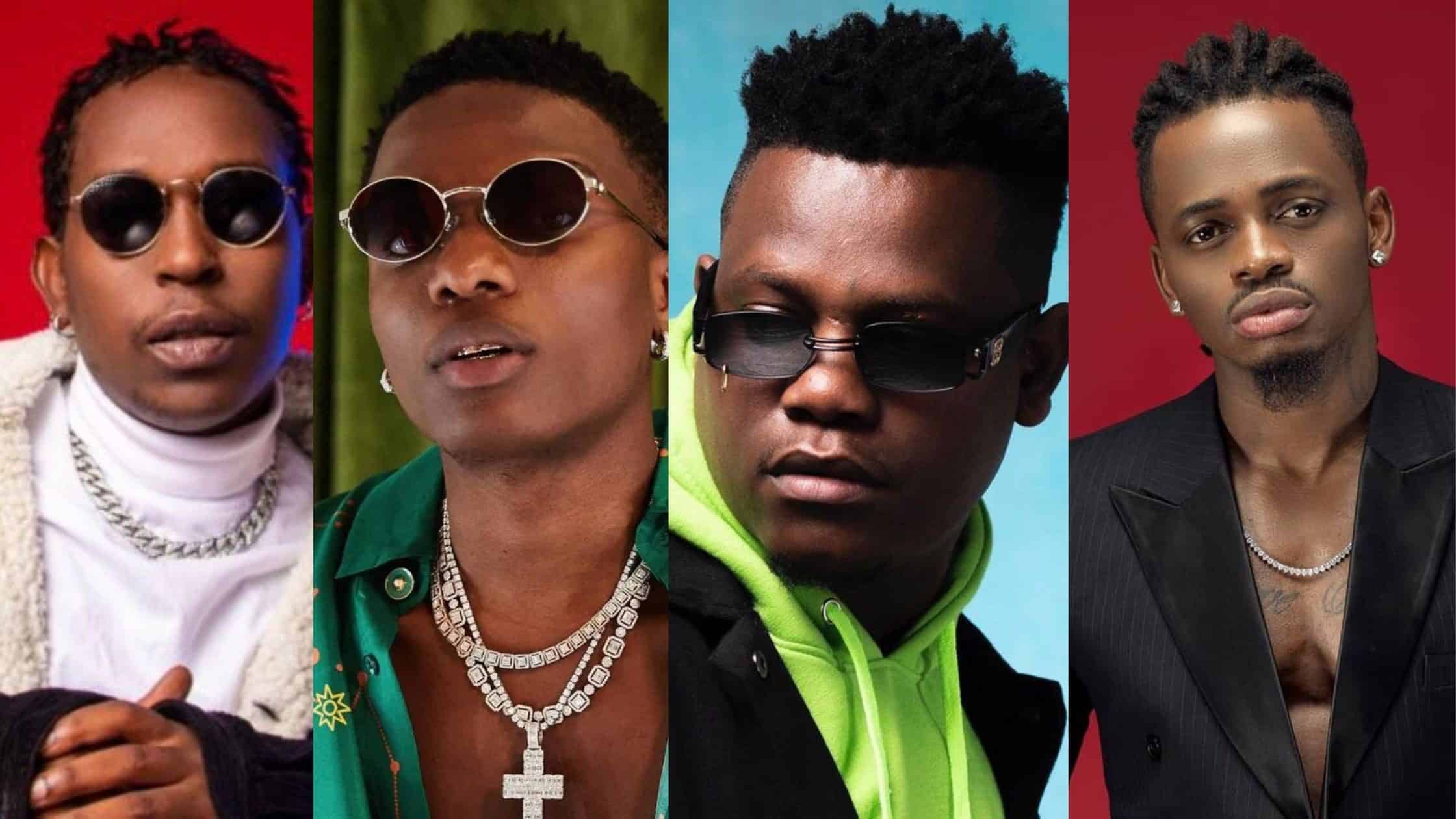 Amazina y’amavuko y’abahanzi batandukanye
