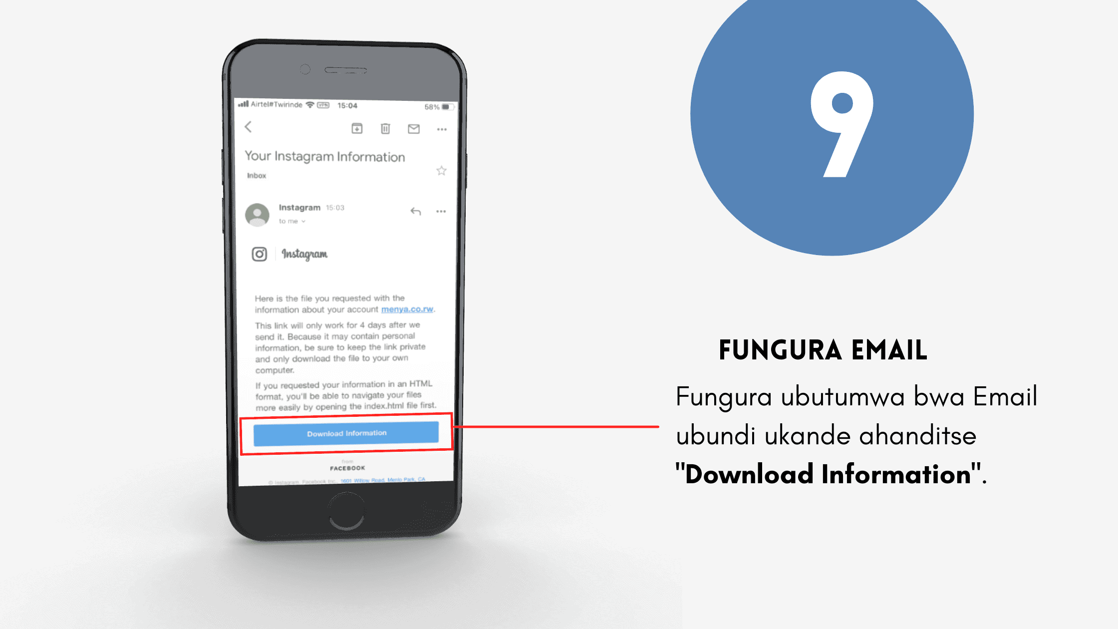 Gufungura Email