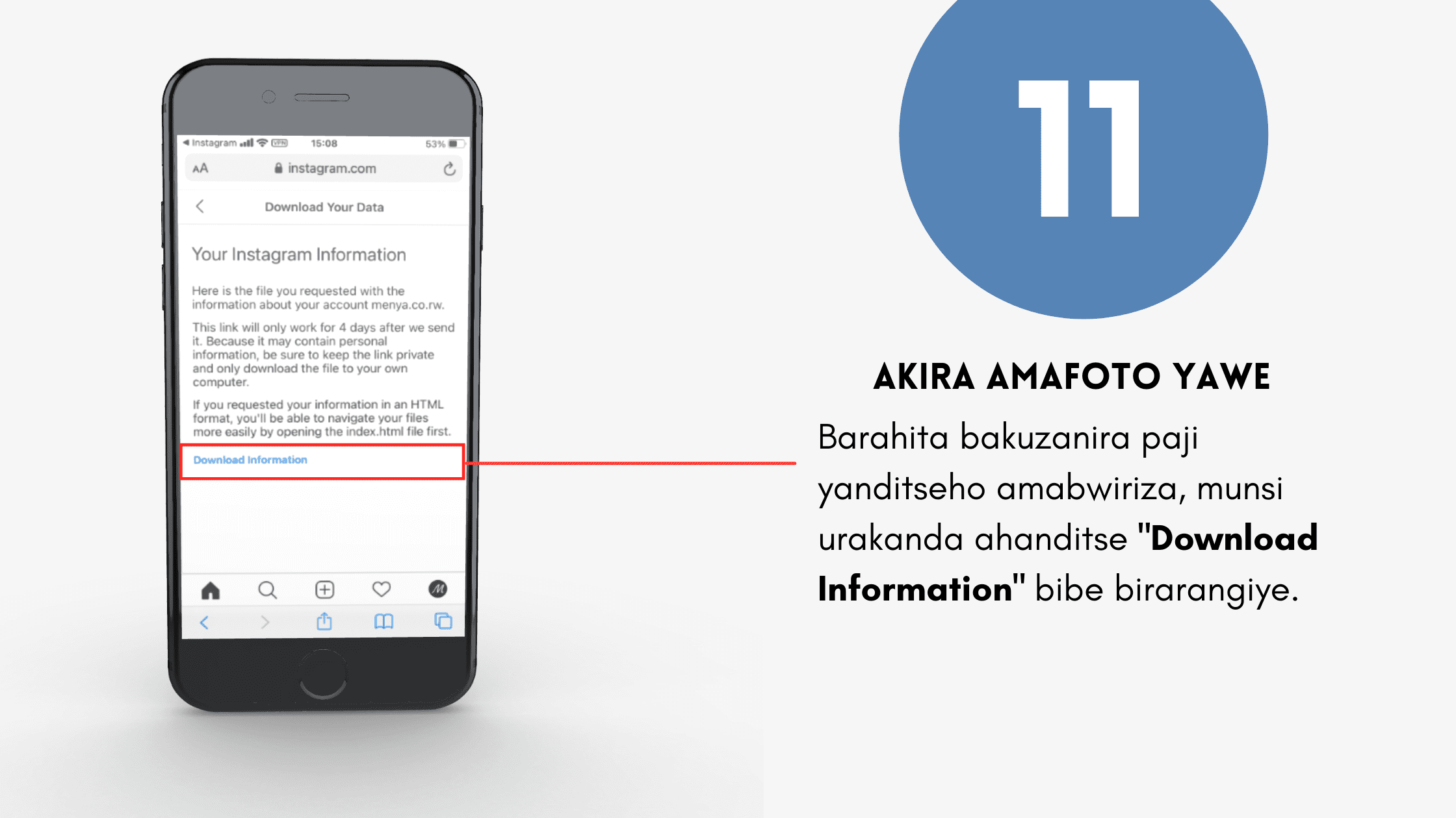 Kudownloadinga amafoto