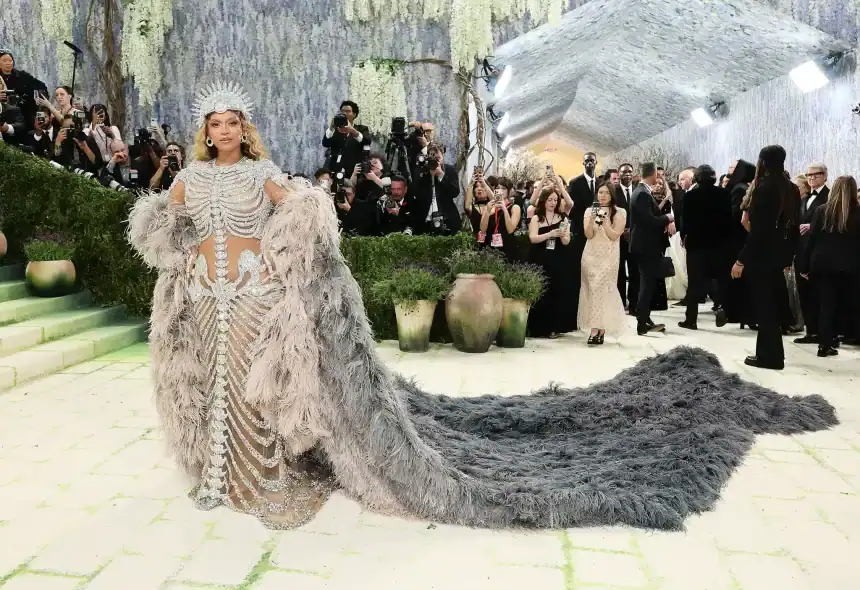 Umuhanzi Beyoncé mu birori bya the Met Gala 2026.
