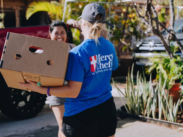Mercy Chefs Responding in Maui