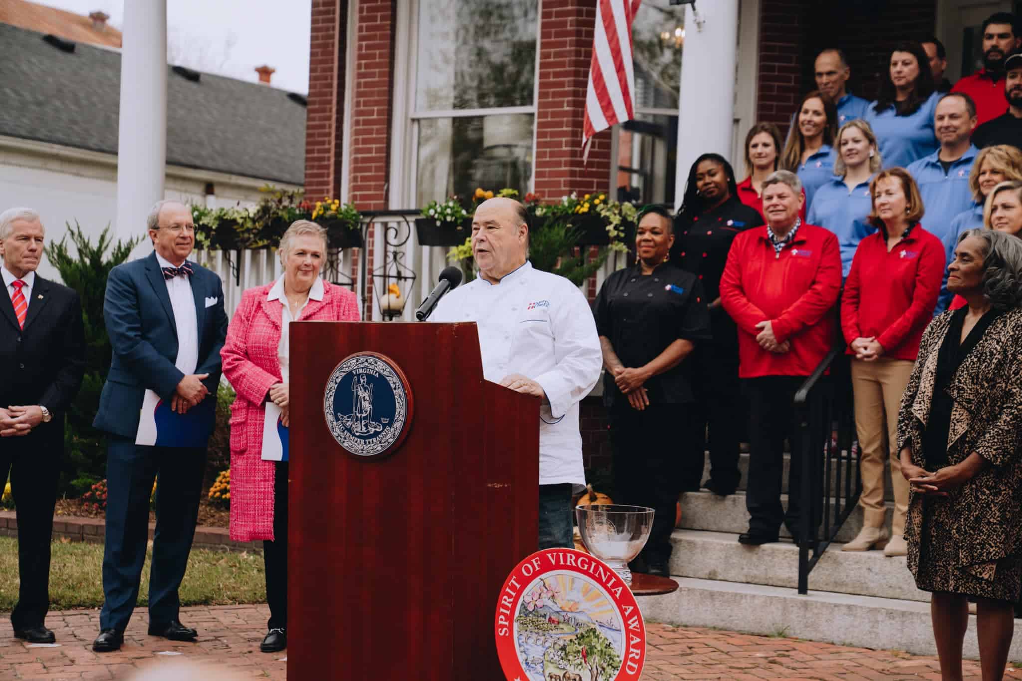 Mercy Chefs Receives the Spirit of Virginia Award
