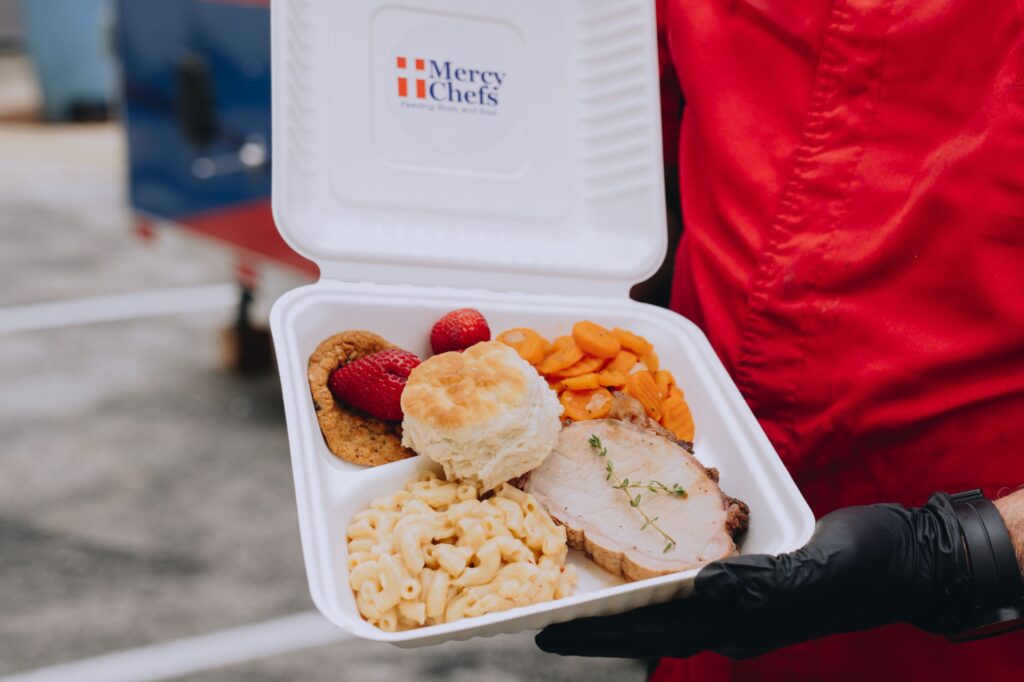 A Mercy Chefs meal